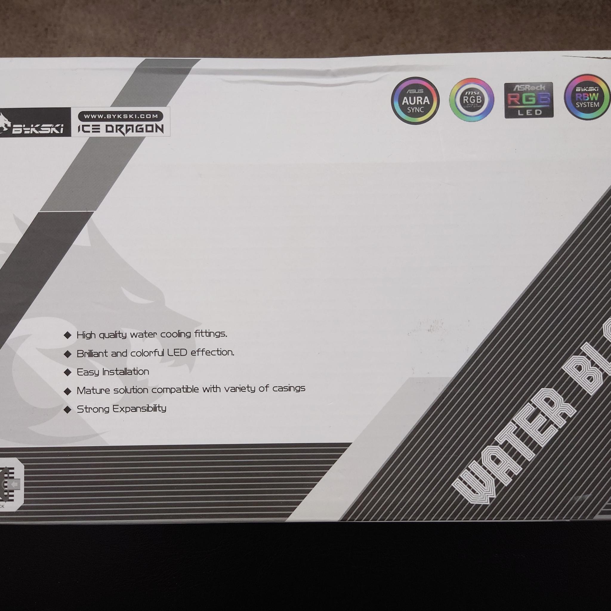Bykski Waterblock For Nvidia RTX A4000 Brand New N-RTXA4000-X