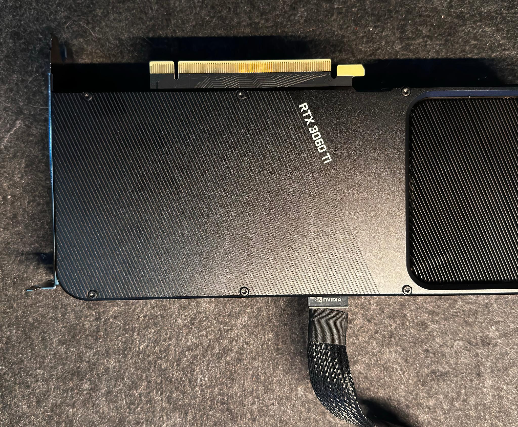 NVIDIA GeForce RTX 3060 Ti Founders Edition 8GB GDDR6 Graphics Card