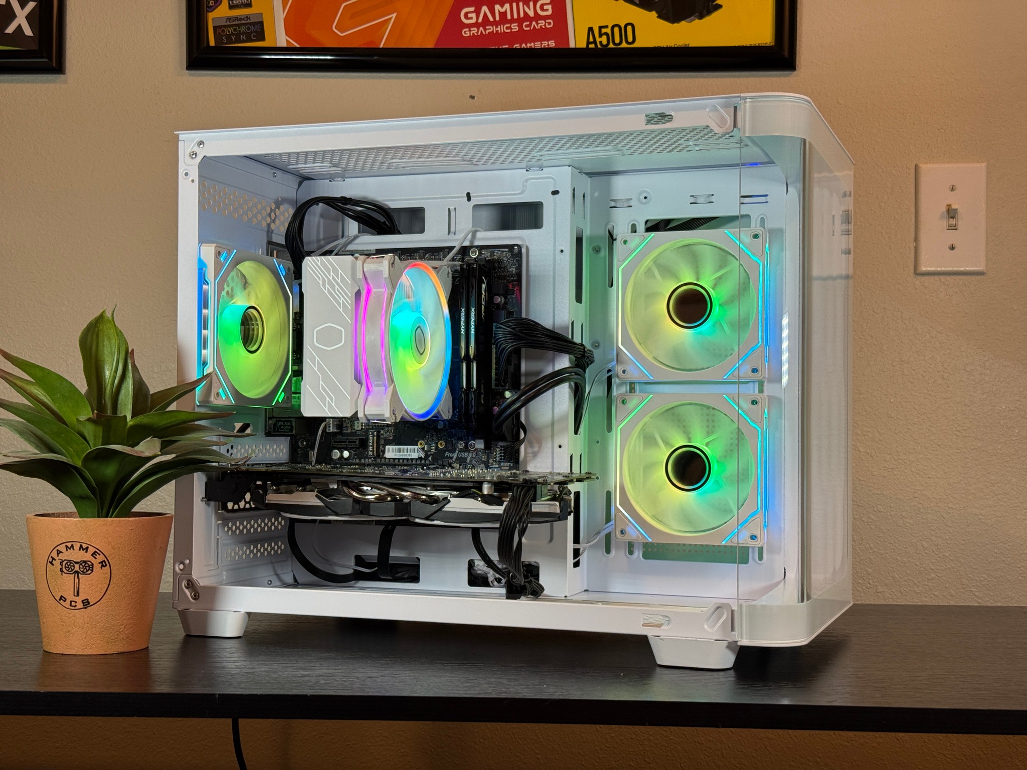 ☃️GTX 1070, Ryzen 2600, 16gb RAM, 500gb SSD☃️| Gaming PC | Fortnite, CoD, Arc Raiders, GTA V, more!