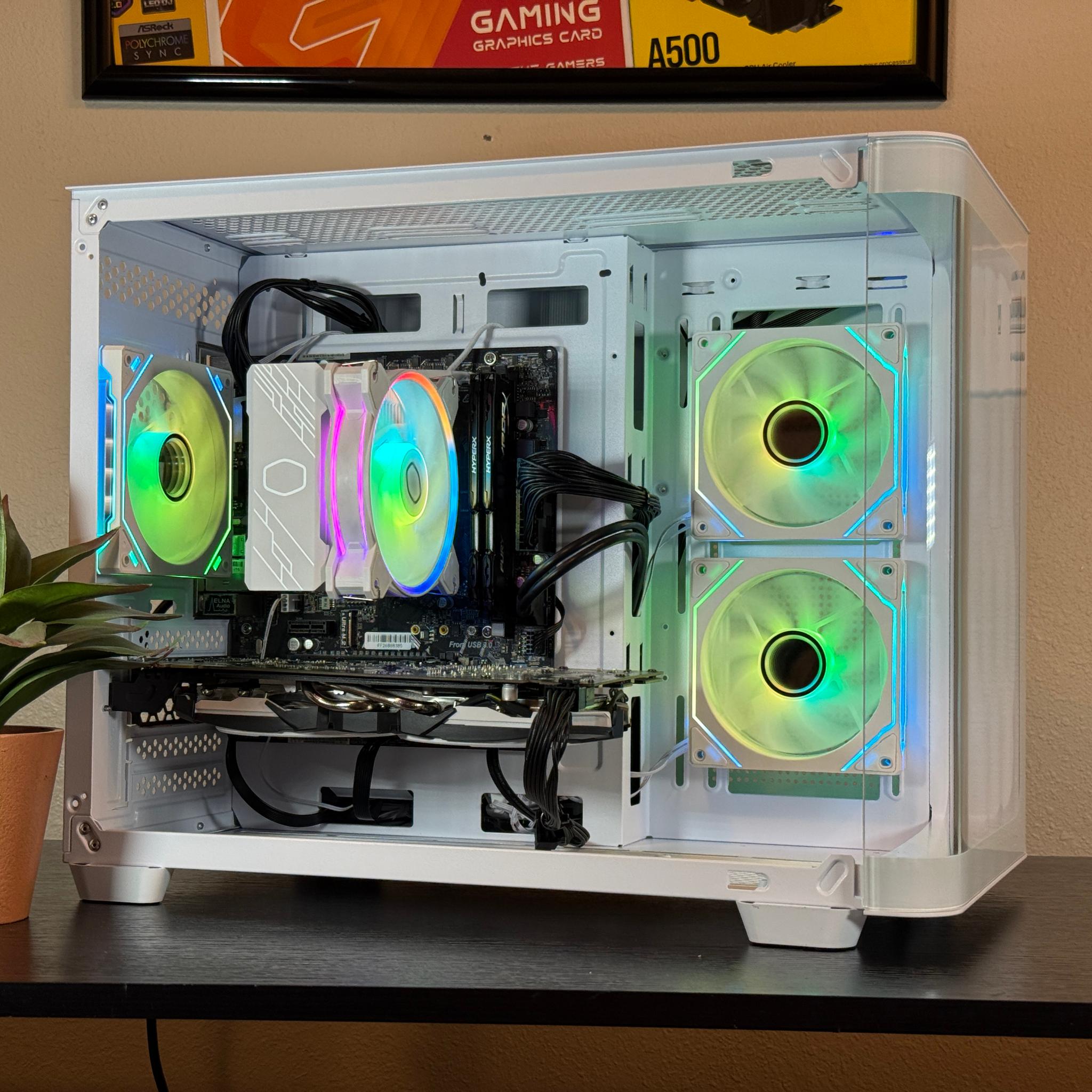 ☃️GTX 1070, Ryzen 2600, 16gb RAM, 500gb SSD☃️| Gaming PC | Fortnite, CoD, Arc Raiders, GTA V, more!