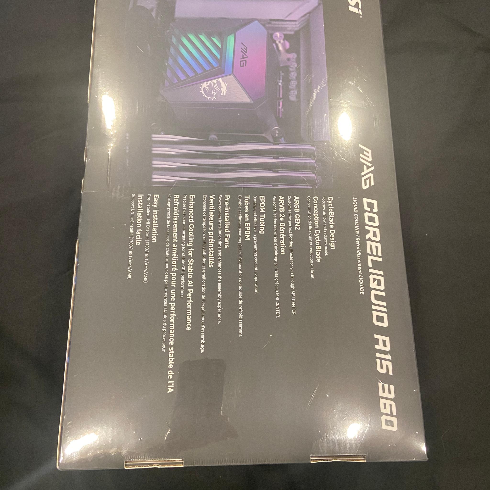 MSI MAG CORELIQUID A15 360mm AIO