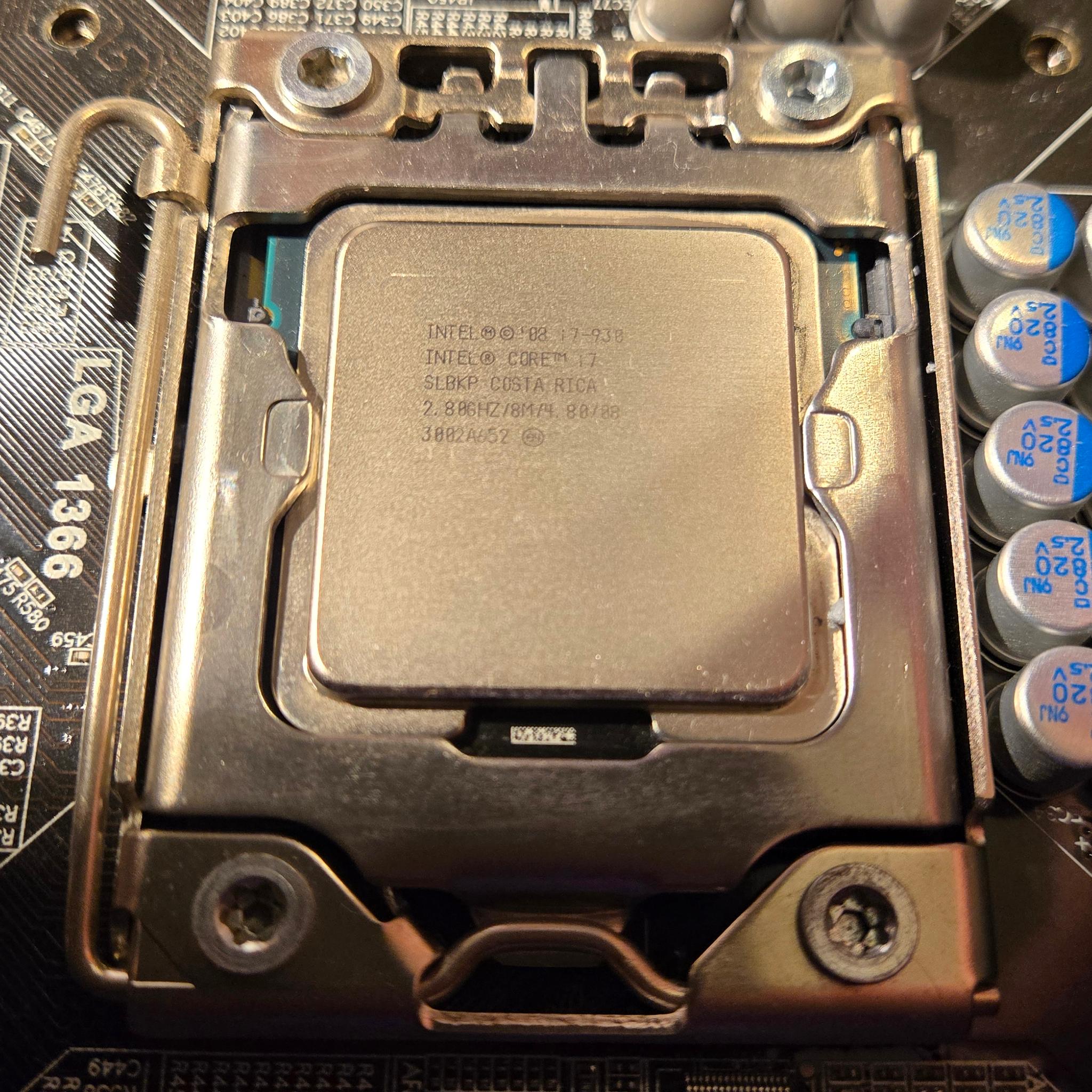 USED EVGA X58 Socket 1366 All-In Motherboard Bundle
