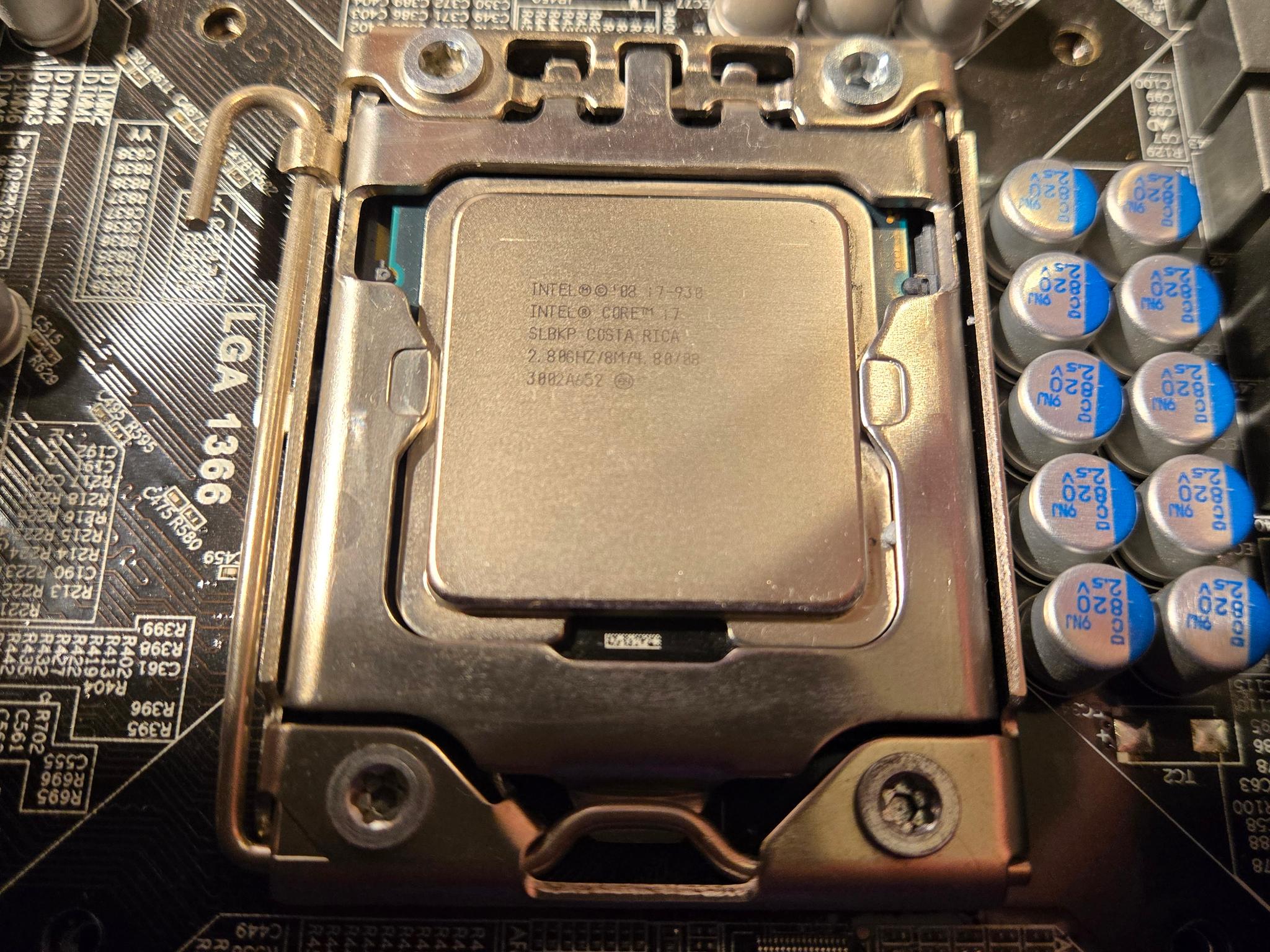 USED EVGA X58 Socket 1366 All-In Motherboard Bundle