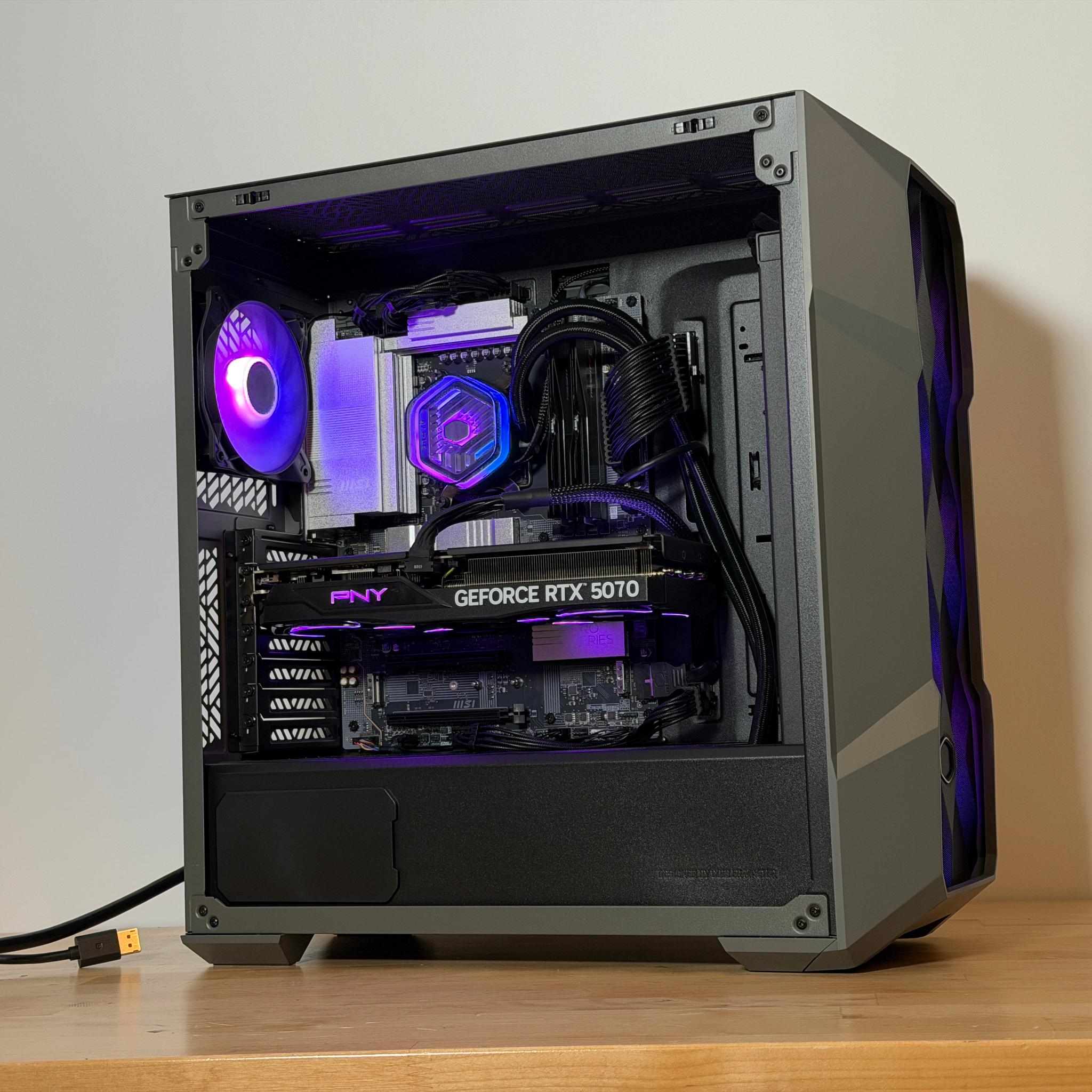 RTX 5070 Ryzen 7 7800x3d Gaming PC