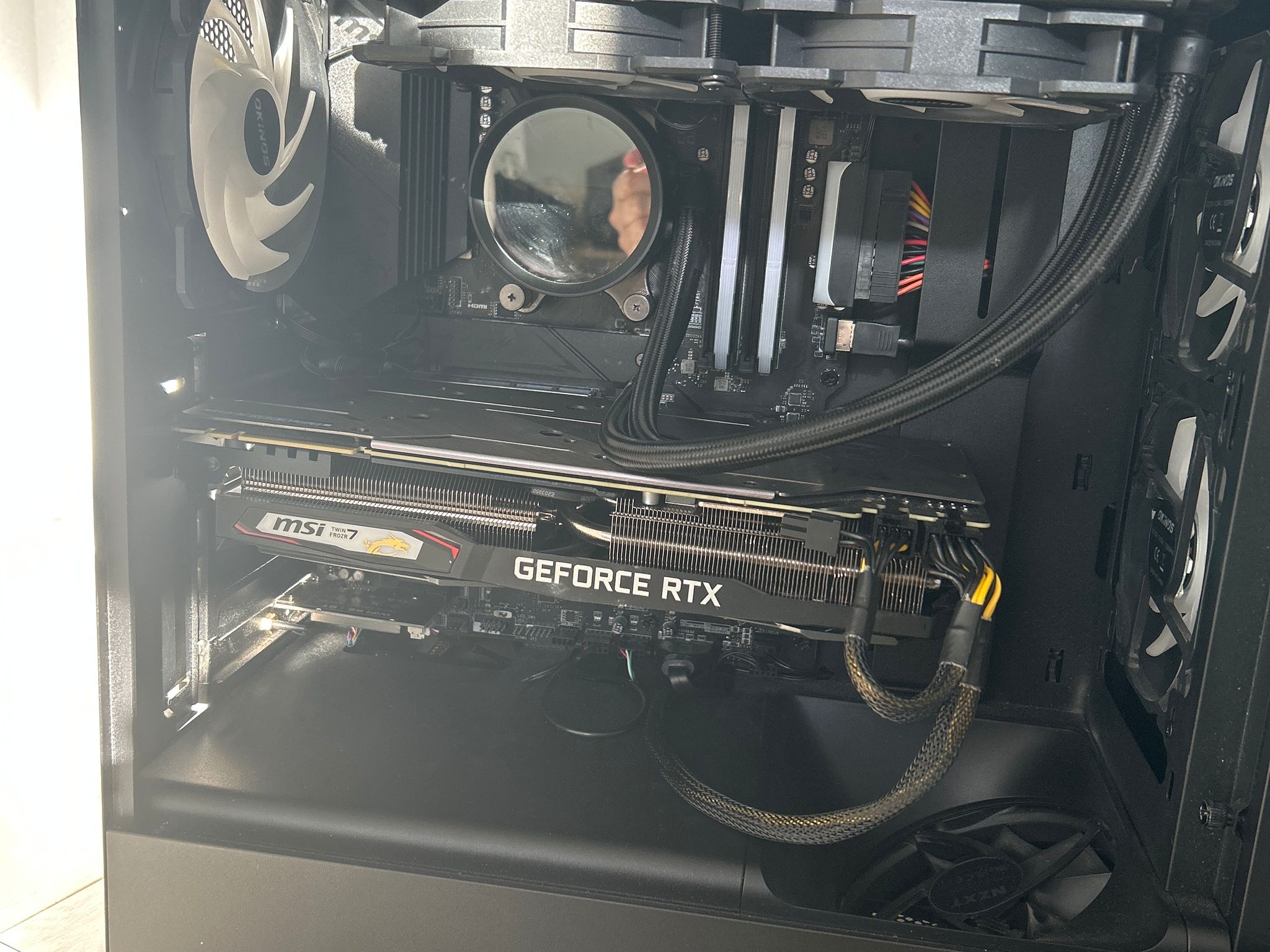 🥶Black Ice 🧊 Ryzen 5 5600x| MSI 2070 Super Twin Frozr| 32Gb 3600mhz| 1 TB Nvme