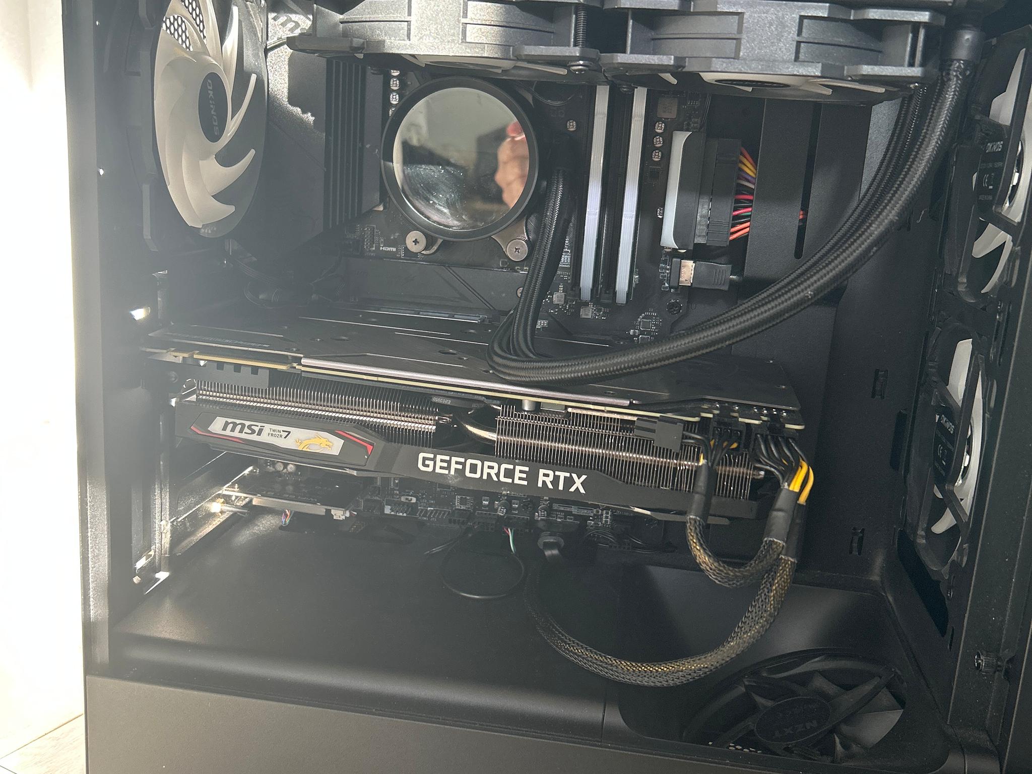 🥶Black Ice 🧊 Ryzen 5 5600x| MSI 2070 Super Twin Frozr| 32Gb 3600mhz| 1 TB Nvme