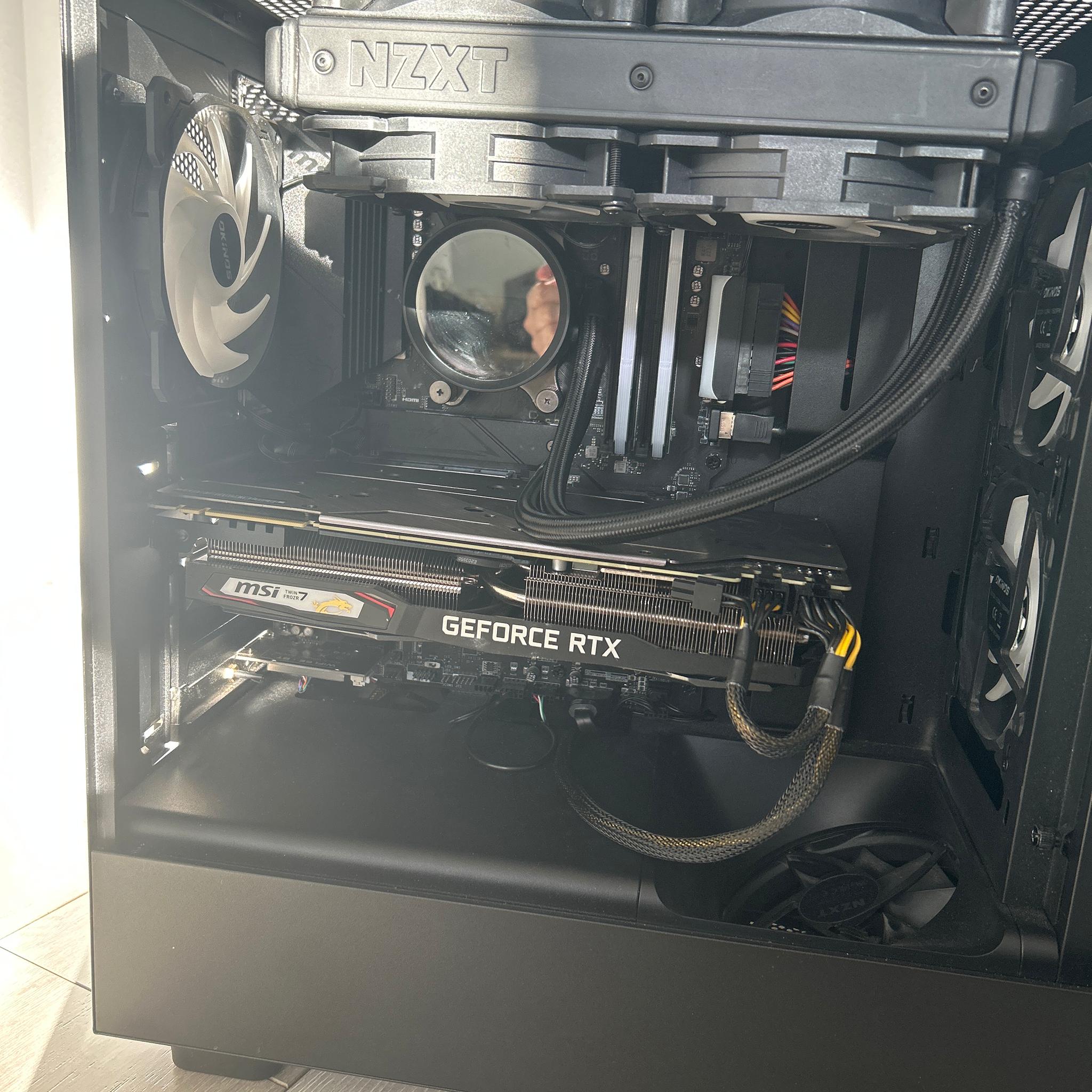 🥶Black Ice 🧊 Ryzen 5 5600x| MSI 2070 Super Twin Frozr| 32Gb 3600mhz| 1 TB Nvme