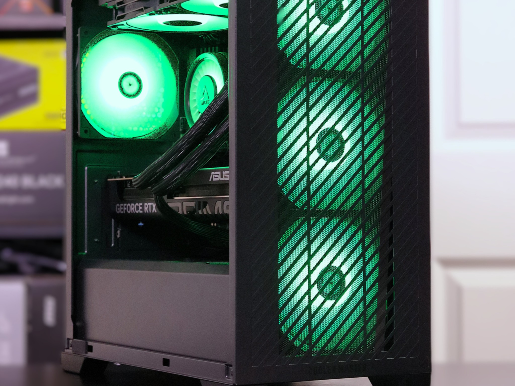 🟩 Arctic Venom ❄️ | Ryzen 5 7500X3D | RTX 5060 Ti 8GB | 16GB DDR5 - 6000 | 1TB NVMe |