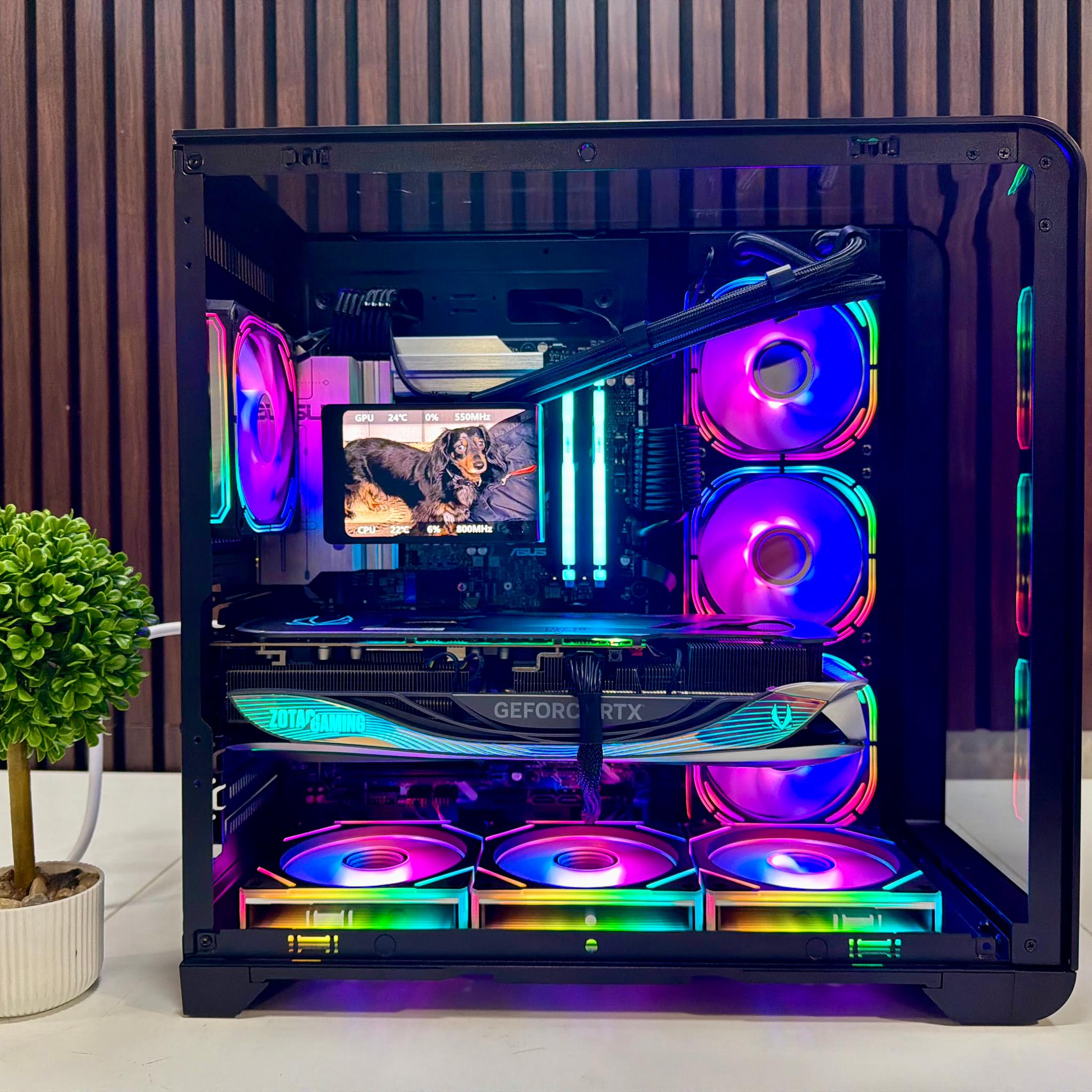 RTX 4080 | Intel Ultra 9 285k | 32GB DDR5 | 2TB M.2 | 1000 Watt Gold PSU | LCD AIO