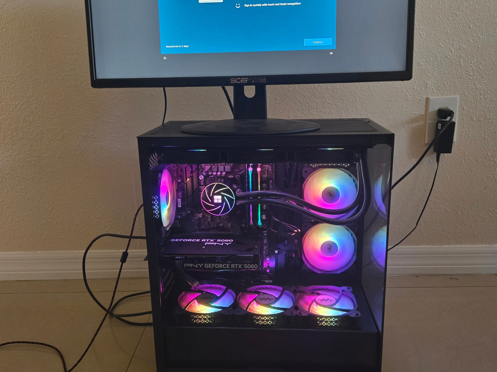 Full Gaming Setup – RTX 5060 + i7 11700kf– Monitor, Keyboard & Mouse Included