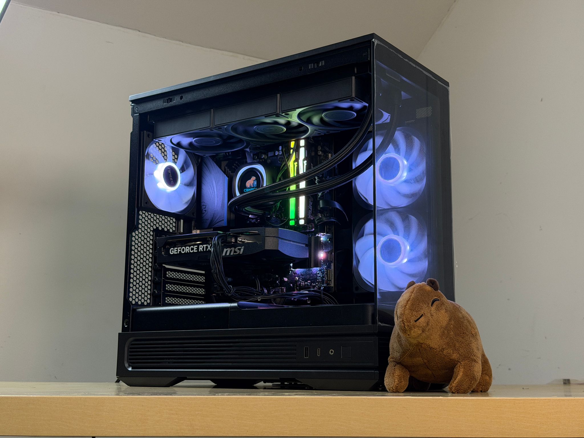 ♠️⚡🗡️ Black Gaming PC | Ryzen 5 9600x, RTX 5060 Ti, 16GB RAM, 1TB SSD, | CUSTOMIZABLE LCD SCREEN