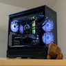 ♠️⚡🗡️ Black Gaming PC | Ryzen 5 9600x, RTX 5060 Ti, 16GB RAM, 1TB SSD, | CUSTOMIZABLE LCD SCREEN