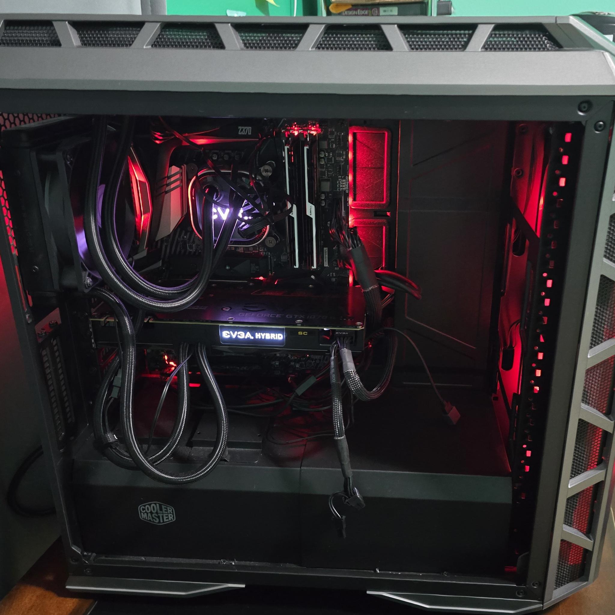Intel i9 8700K - RTX 1070ti - 16 GB RAM - 500GB SSD - Budget Gaming PC
