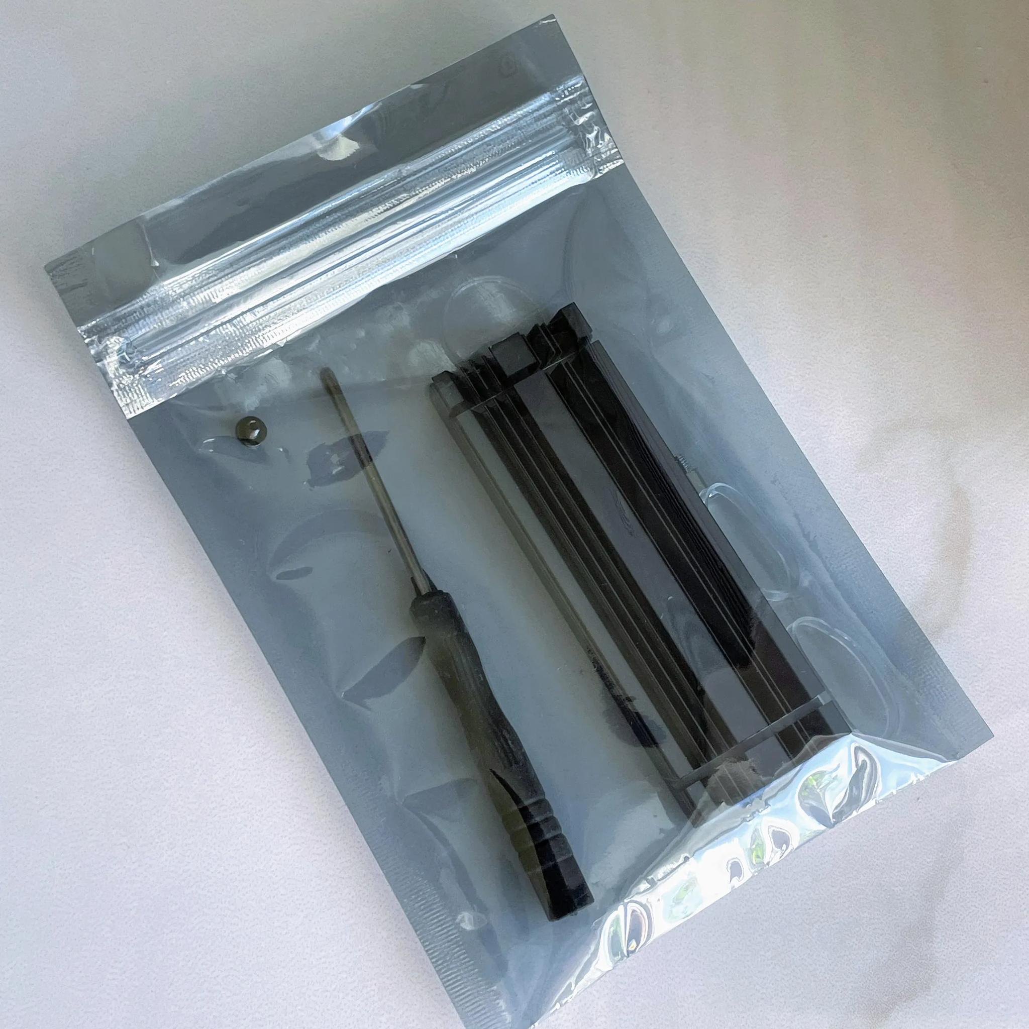 Black Aluminum SSD Heatsink for M.2 2280 NVMe SSD Drives