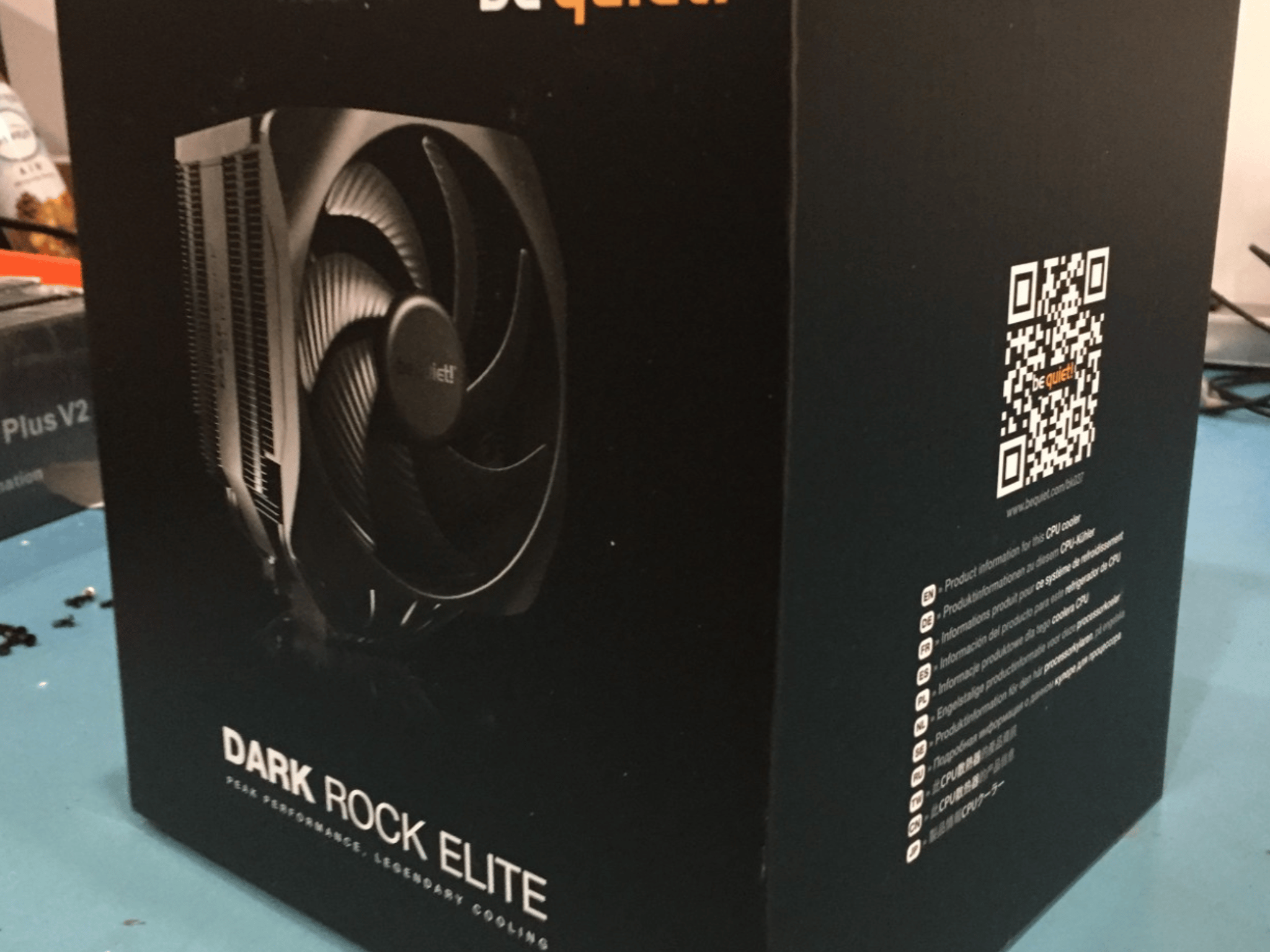 be quiet! Dark Rock Elite BK037 CPU Air Cooler 280W TDP Intel AMD