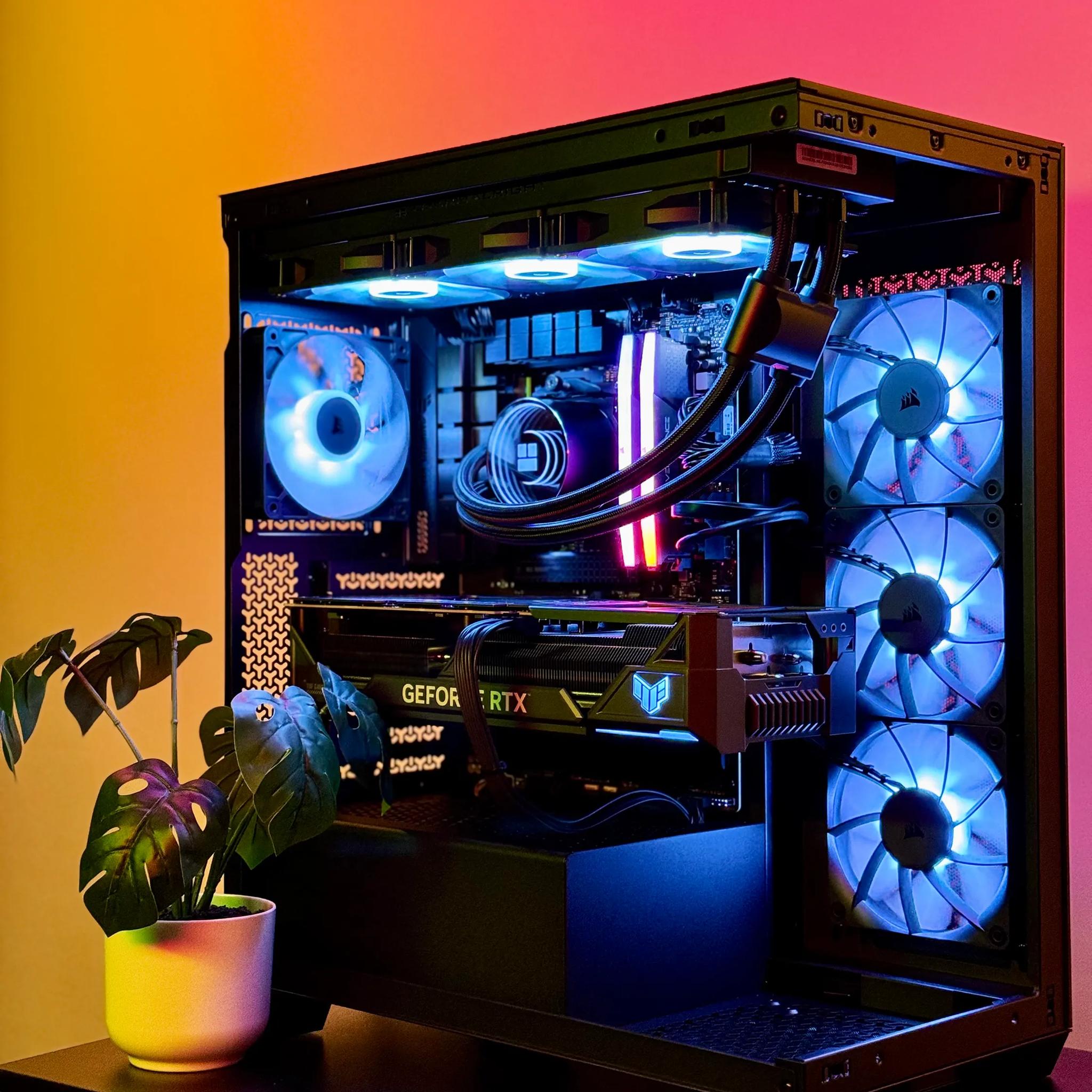 Dominator Super Gaming PC | Asus 4080 SUPER OC 7800x3D 2TB SSD NVMe Corsair 32GB DDR5 Corsair 1000w