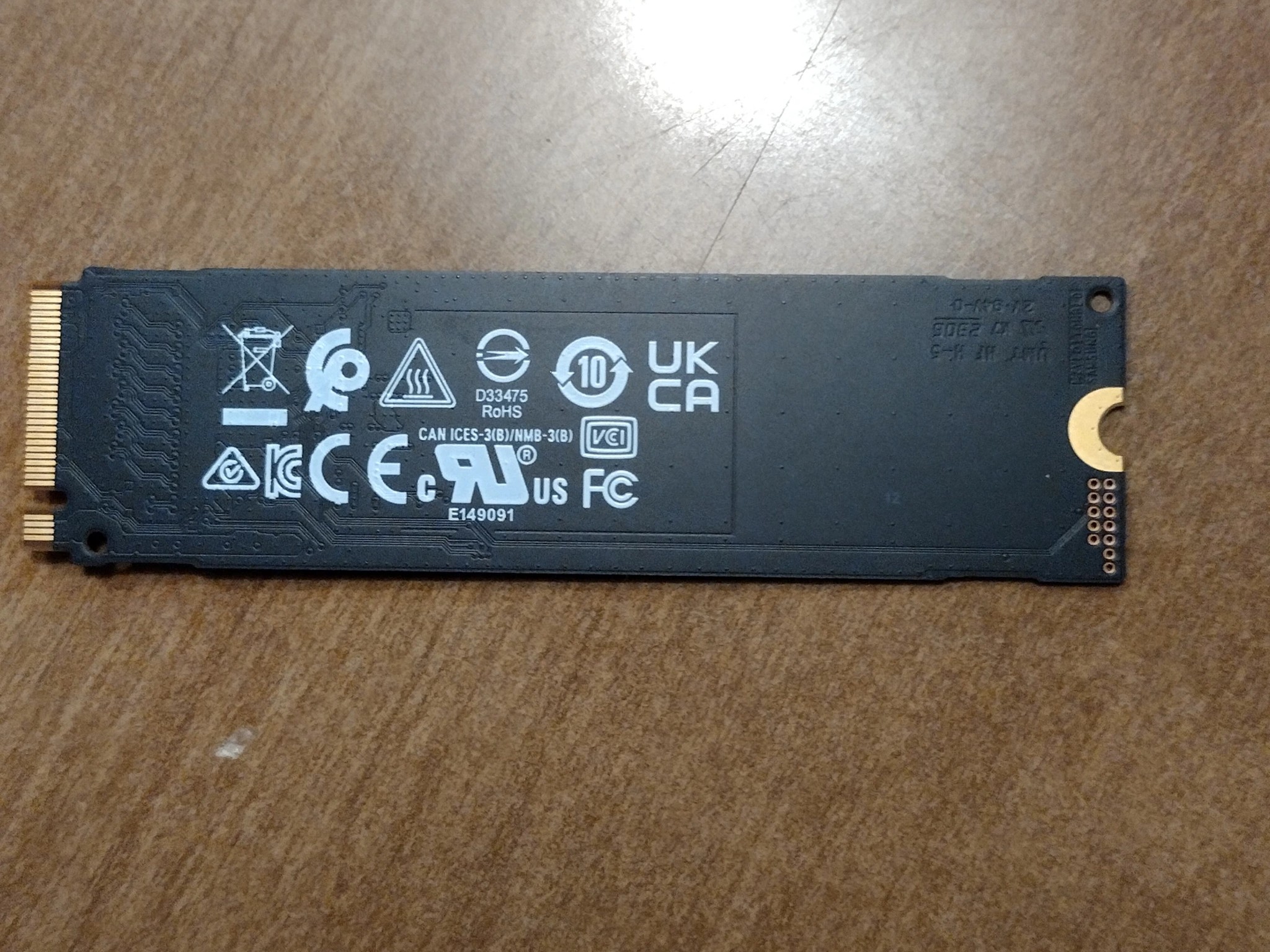 Samsung 256 Gb M.2 2280 NVMe SSD