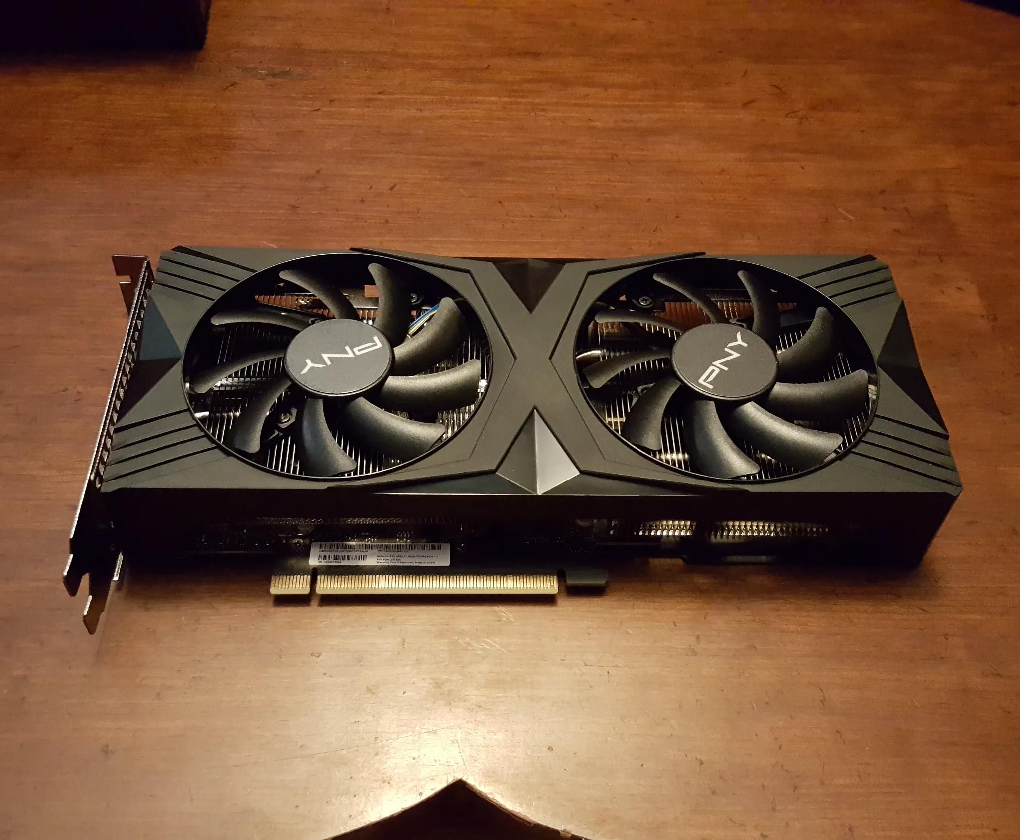 Nvidia RTX 4060 Ti 16GB PNY