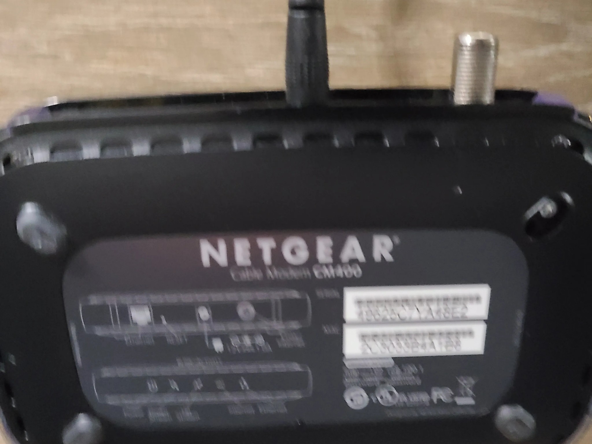 Netgear CM400 High Speed Cable Modem DOCSIS 3.0 (CM400-100NAS) 340 Mbps