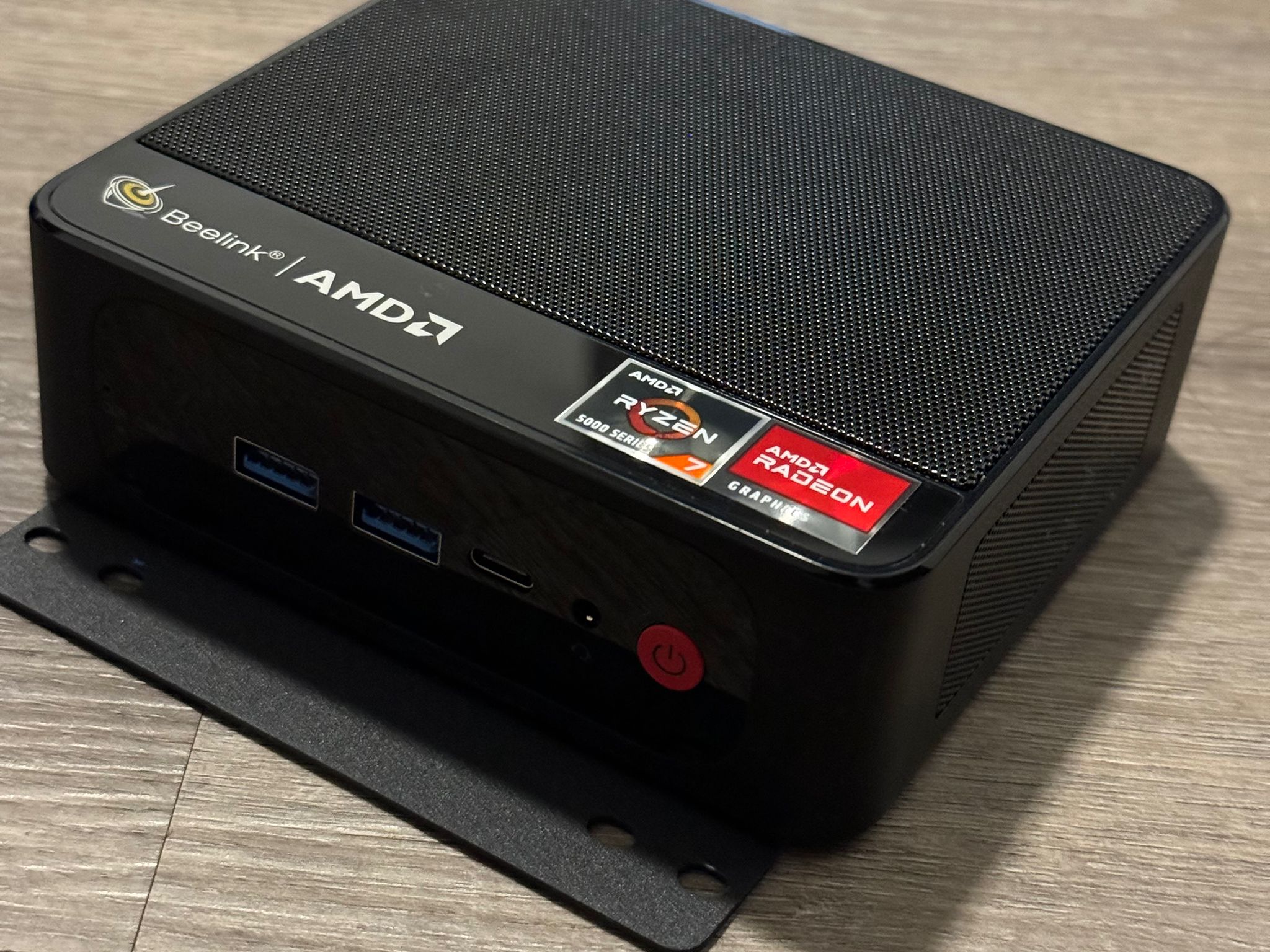 Beelink Mini PC, AMD Ryzen 7 5700U 16GB DDR4 RAM 1TB NVMe M.2 SSD, Mini PC