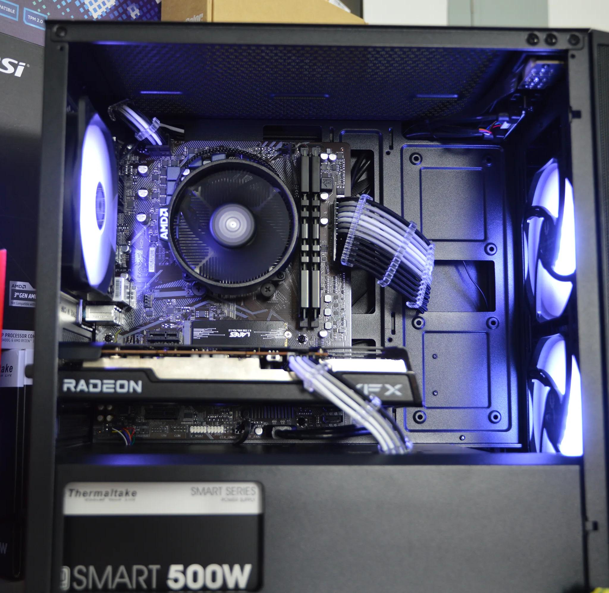 🟣🕷️| RX 6600 8GB | RYZEN 5 3600 | 16GB RAM | 1TB NVME SSD | Royal Widow |