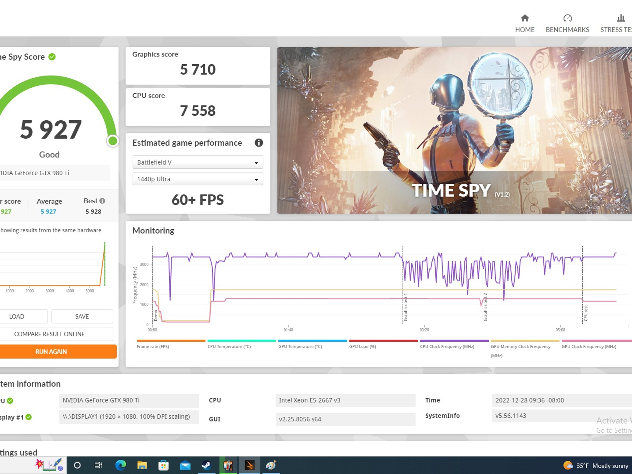  🧬Gaming PC🧬-Nvidia GTX 980TI 6GB-Intel i7 Xeon 2667 V3 8Cores/16threads-24GB DDR4 RAM-512GB SSD
