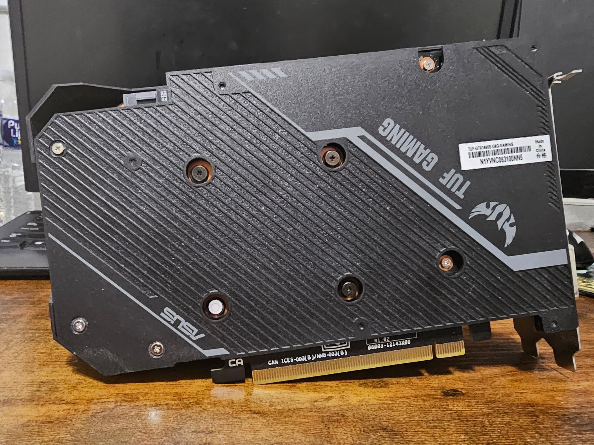 Asus Tuf Gtx 1660 super 6GB
