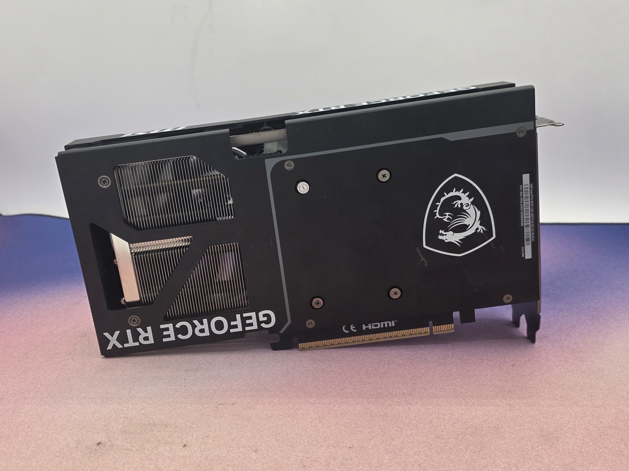 MSI VENTUS 2X OC BLACK GeForce RTX 5070
