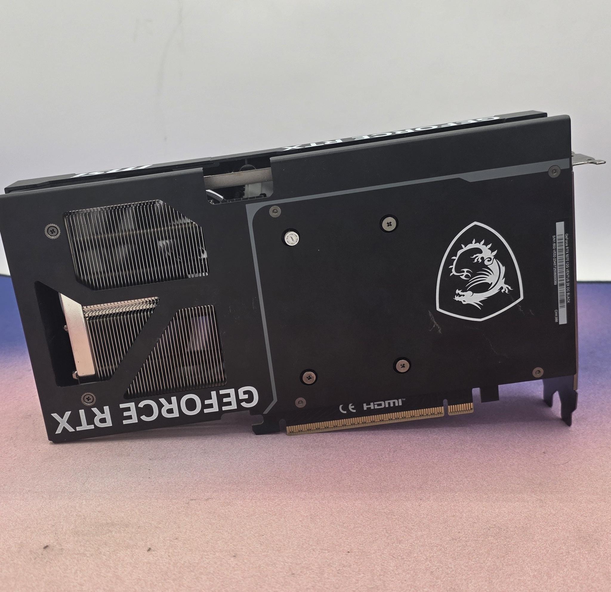 MSI VENTUS 2X OC BLACK GeForce RTX 5070