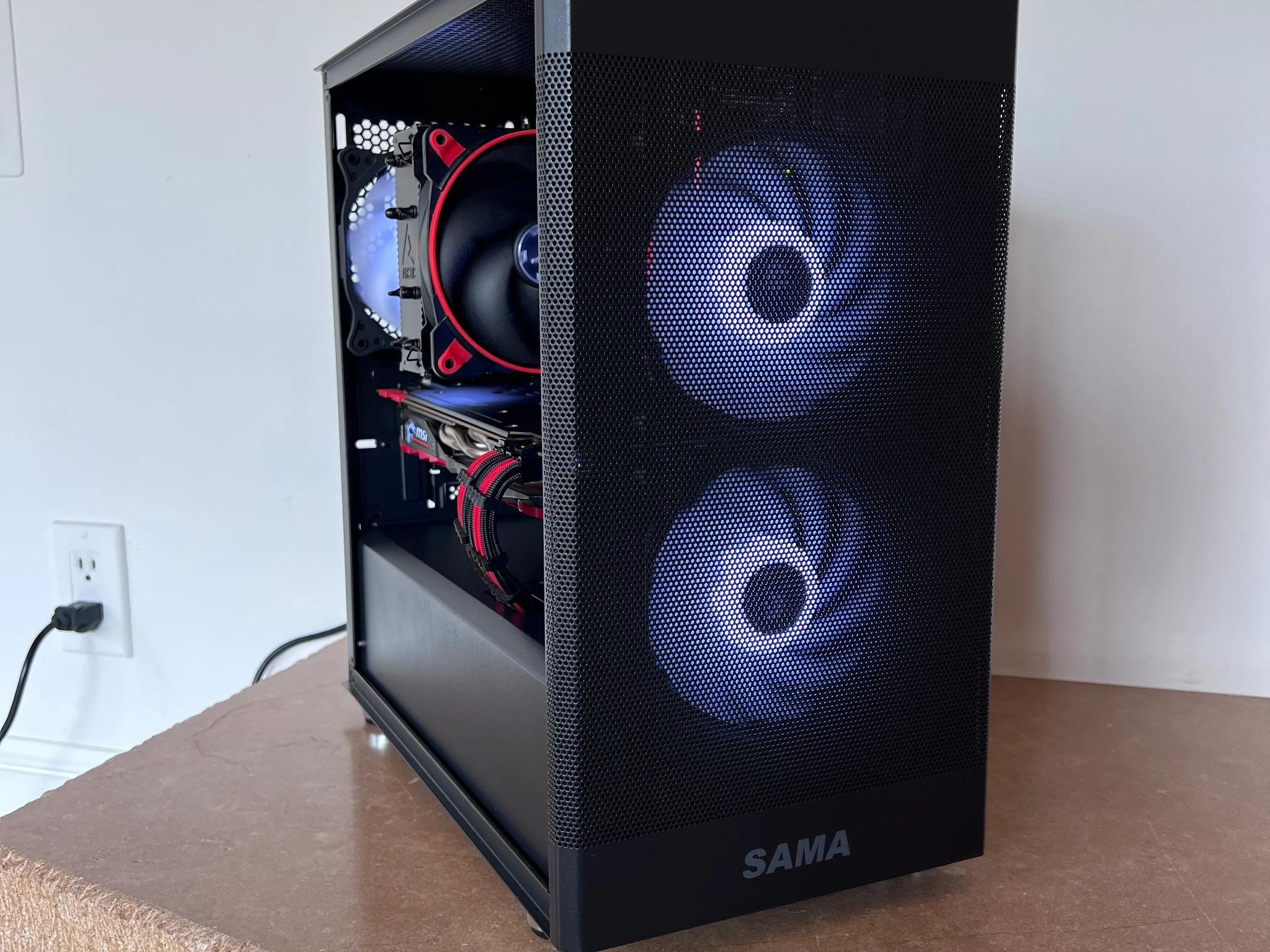 🟥⬛ Black & Red Budget Build | i3-12100F | GTX 1070 ⬛🟥