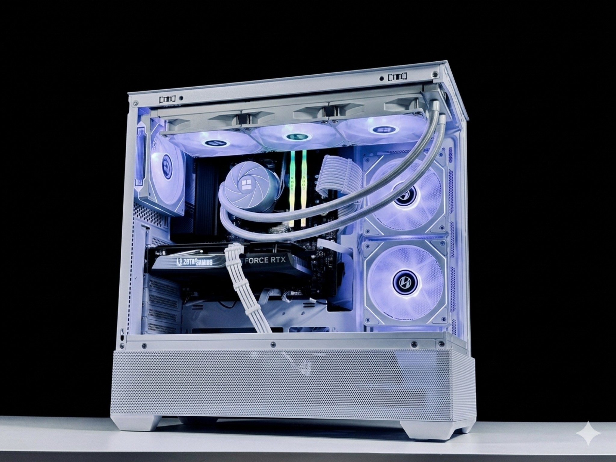 ☁️pure white☁️ Ryzen 5 5500 / RTX 4060 / 1tb / 16gb Ram