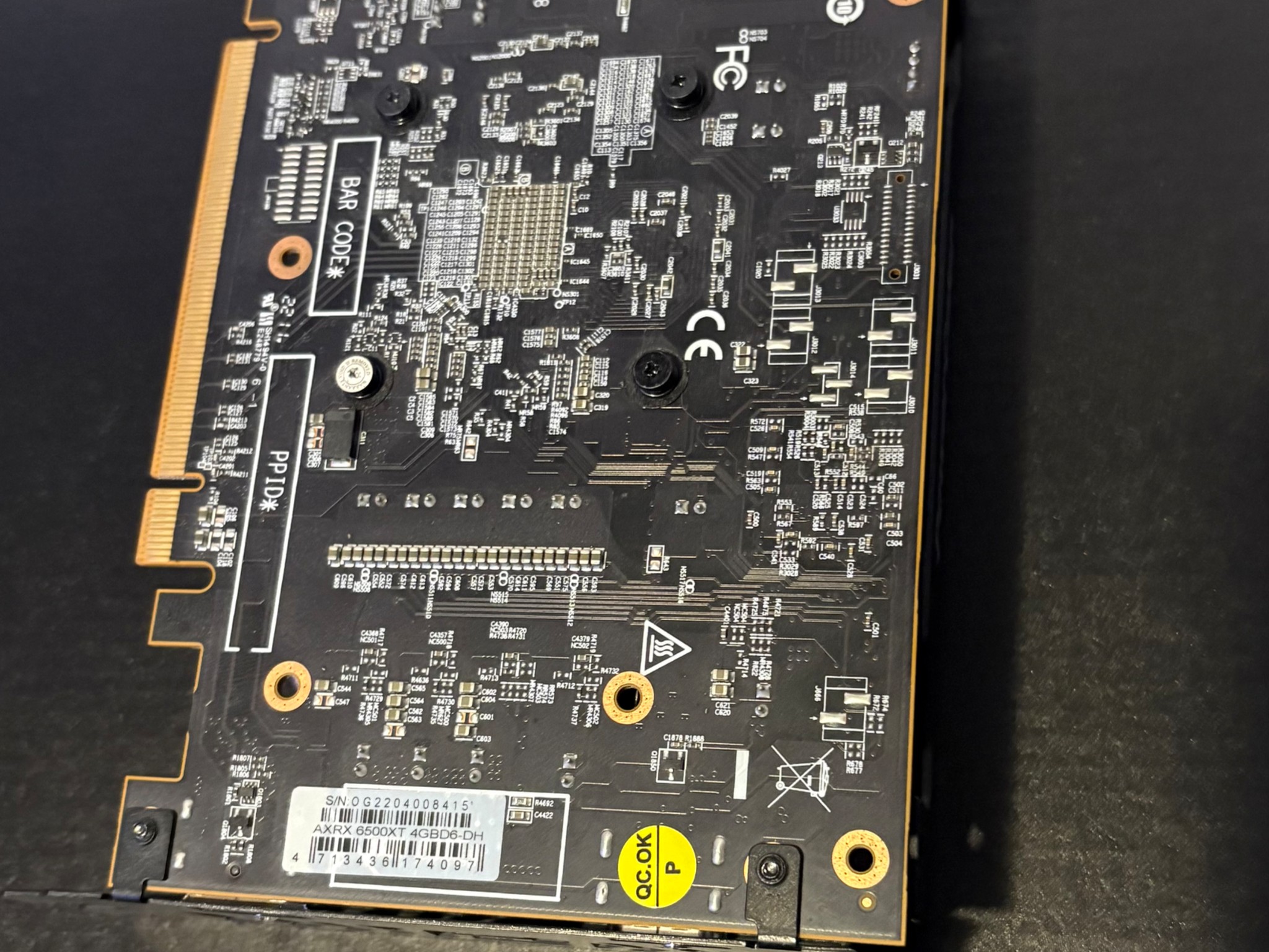 PowerColor AMD Radeon RX 6500XT ITX Overclocked Single Fan 4GB GDDR6