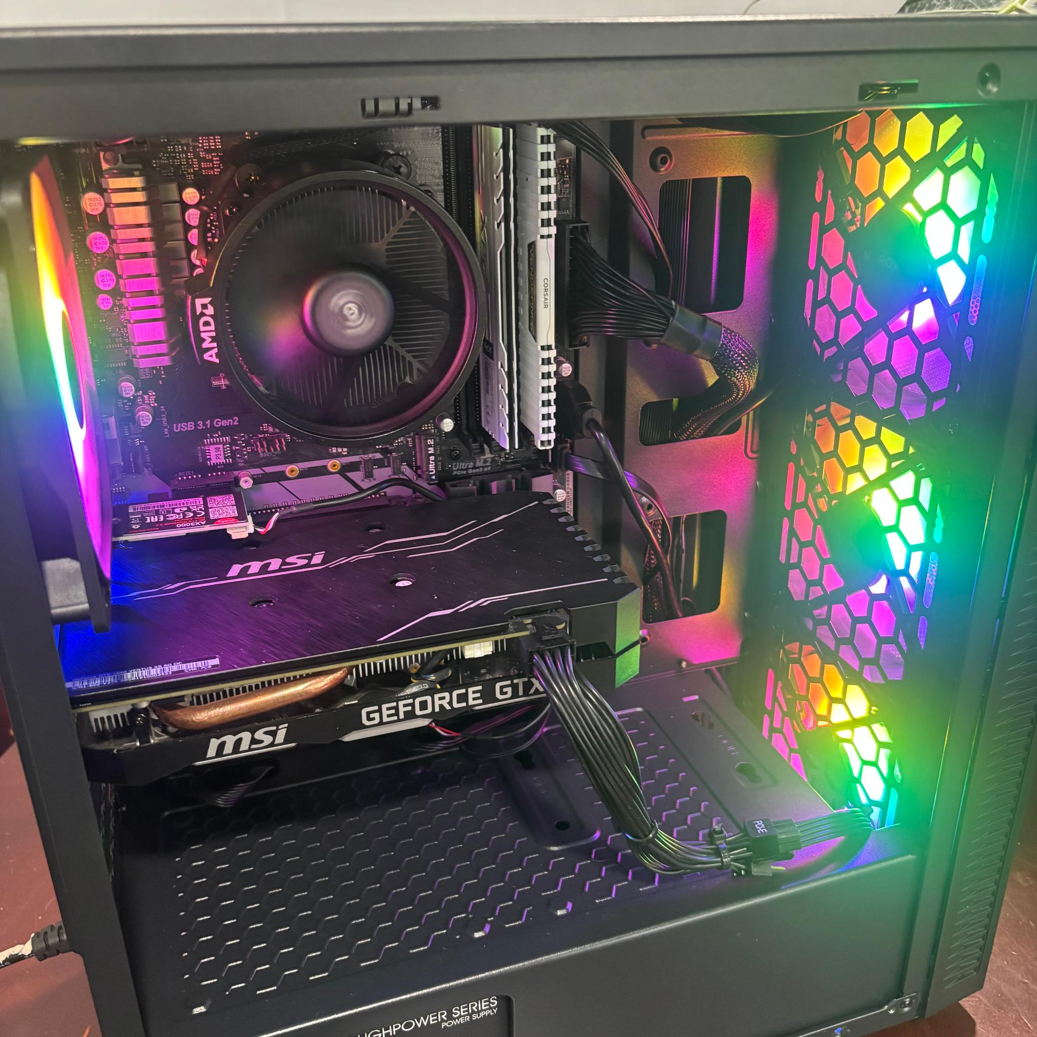 Ryzen 5 2600 - GTX 1660 - 512gb 2.5ssd - 16gb ddr4 - win 10