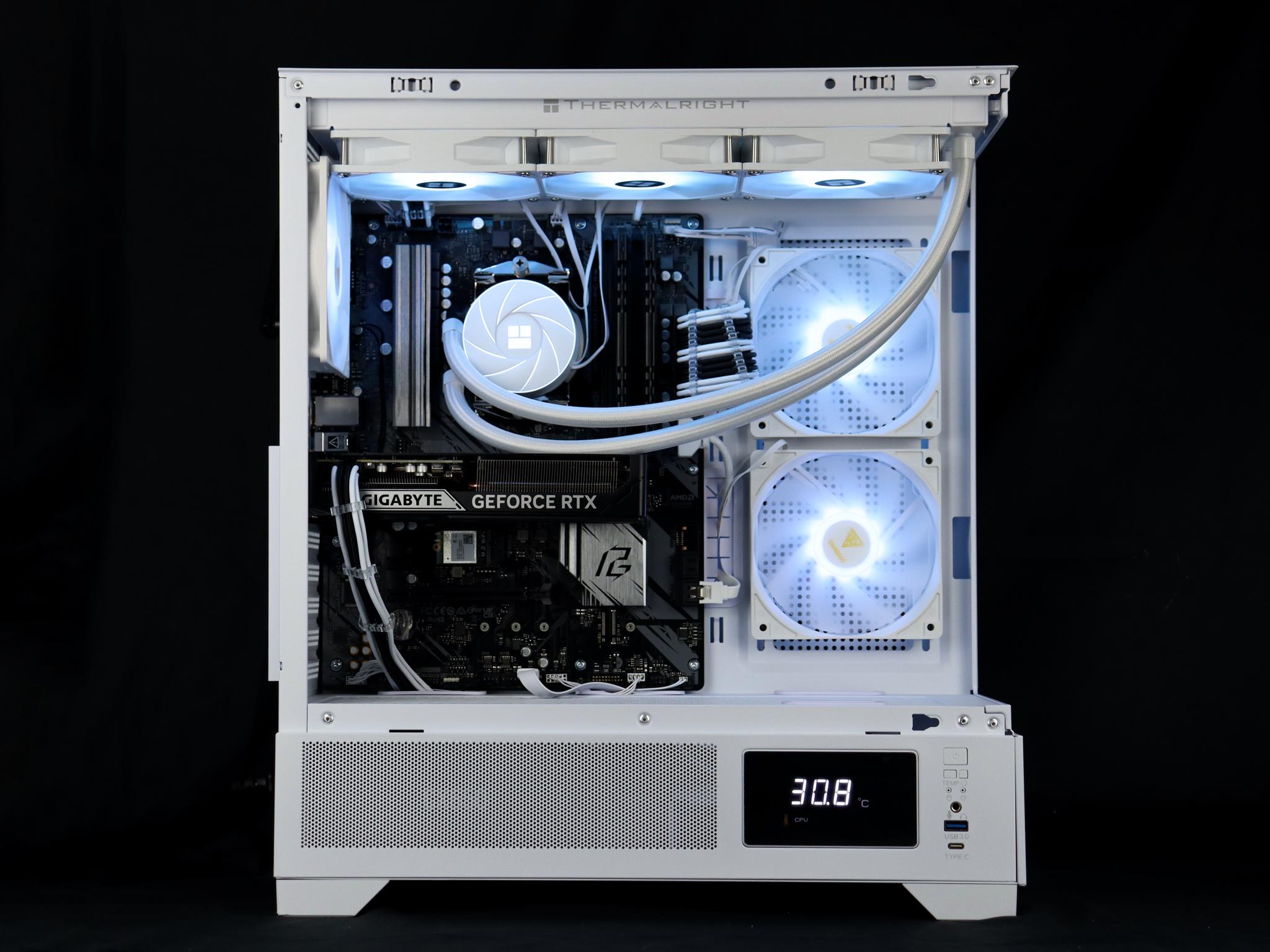 🧊❄️🧊 White Gaming PC – RTX 5060 TI, Ryzen 7 5800XT, 32GB RAM, 1TB SSD - WiFi 🧊❄️🧊