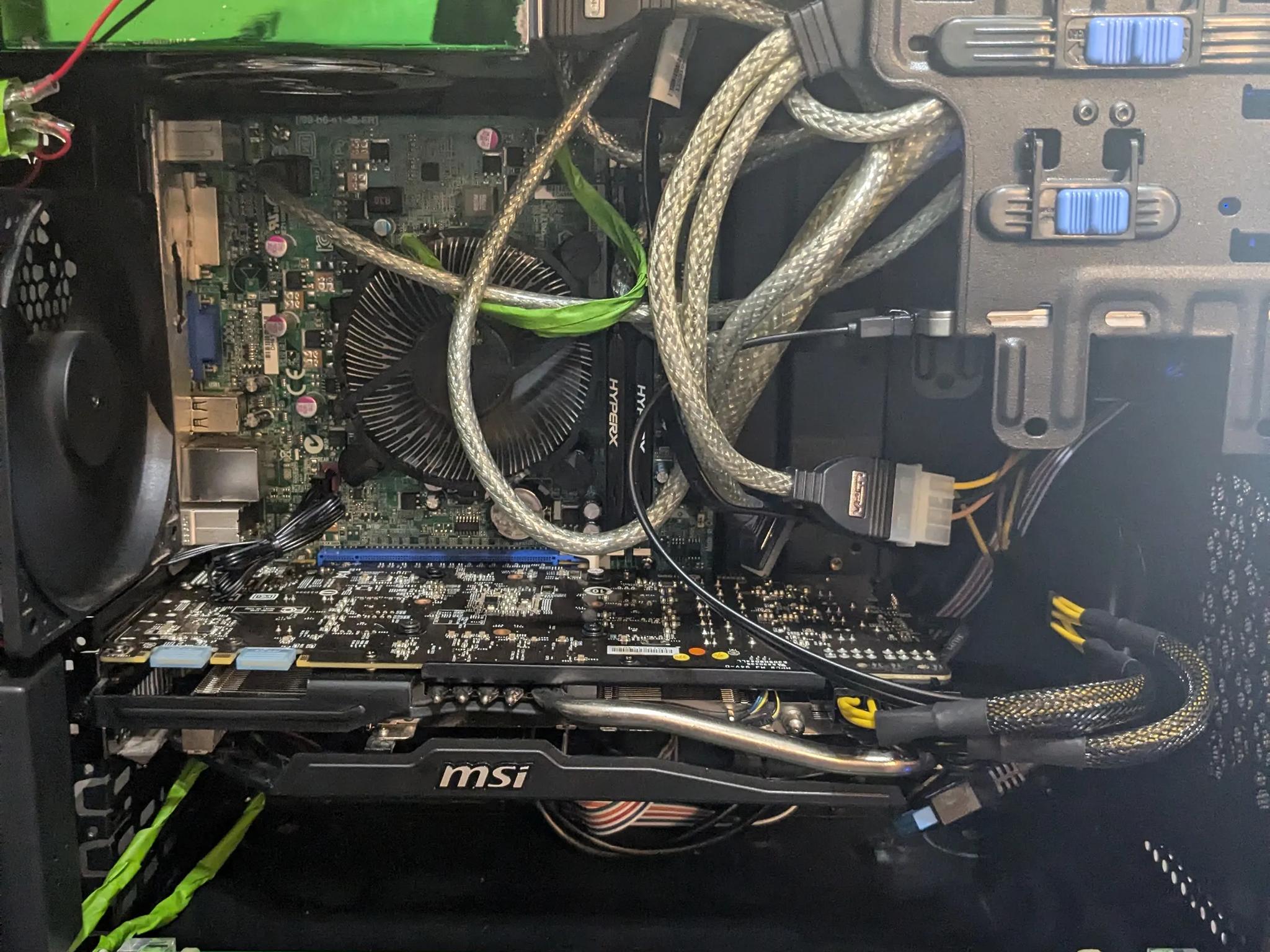 Lab Experiment ~ Xeon 1220v2 (Same as i5-3450), 16GB RAM, GTX 770 2GB, 400GB SSD, Win10, Wifi