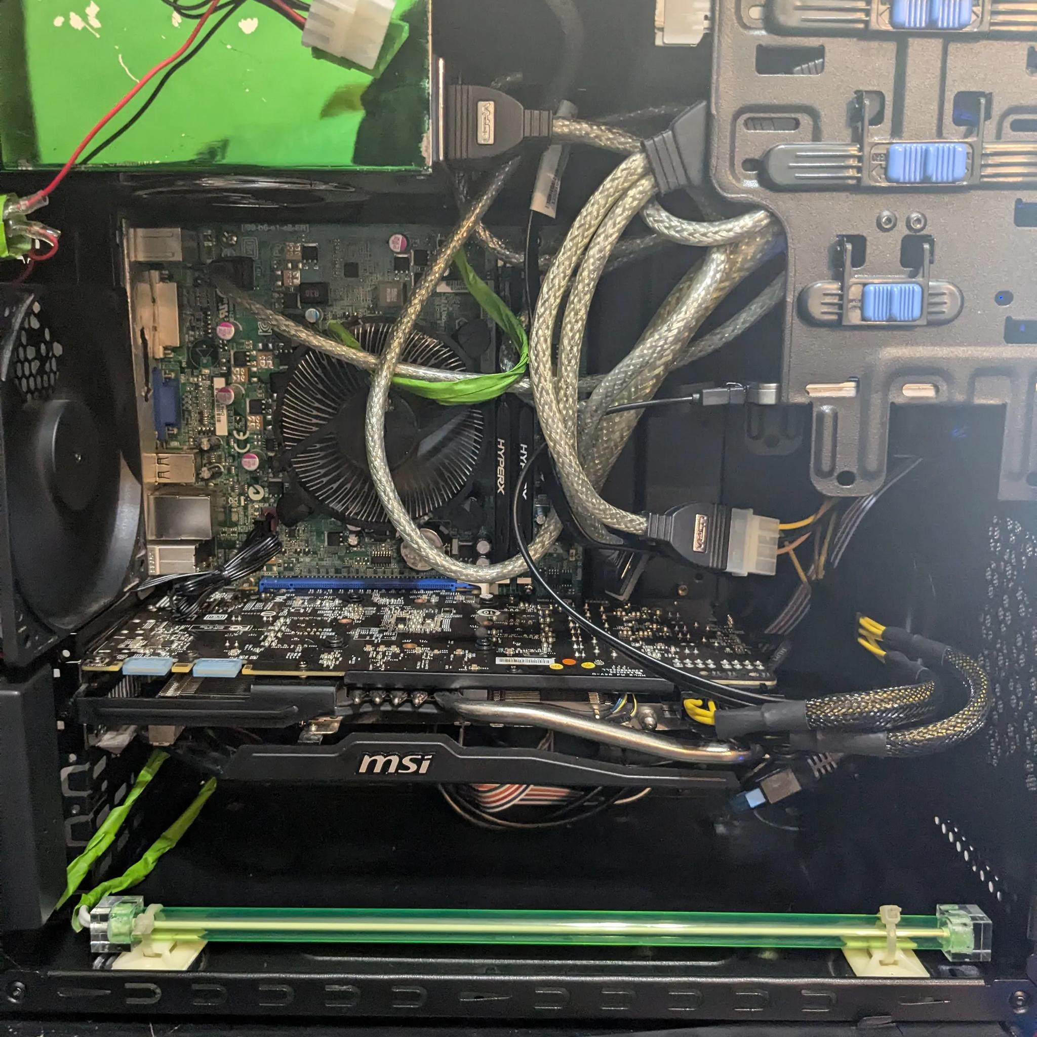 Lab Experiment ~ Xeon 1220v2 (Same as i5-3450), 16GB RAM, GTX 770 2GB, 400GB SSD, Win10, Wifi