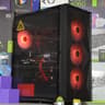 ⚫🔴| RX 570 4GB | INTEL i5 6500 | 16GB DDR4 RAM | 512GB NVME SSD | Crimson Night |