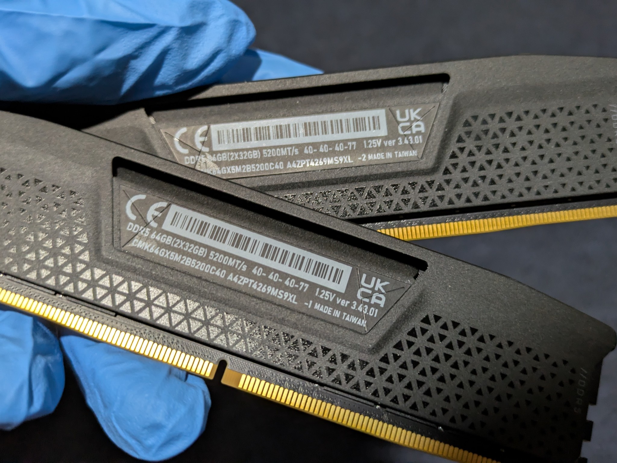 RAM CORSAIR VENGEANCE 2x32(64GB) 5200 MT