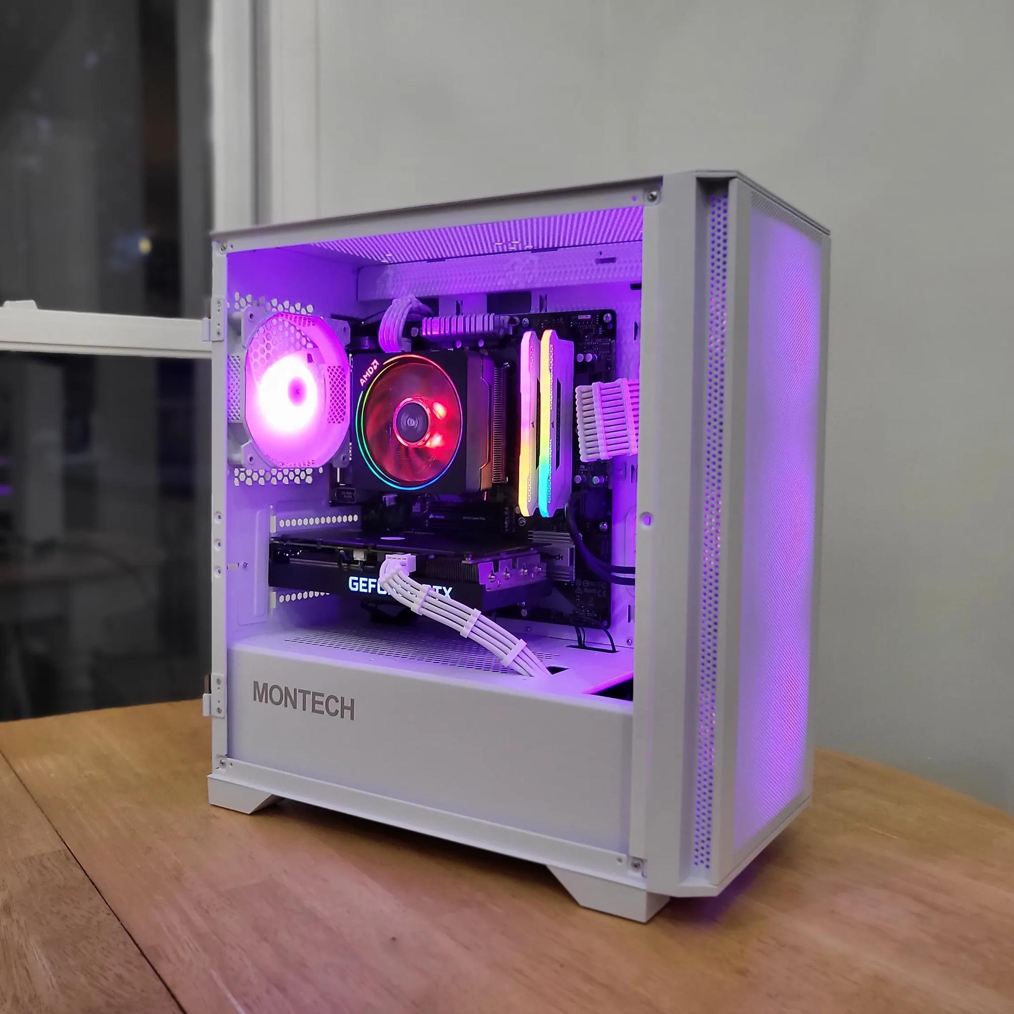 RTX 3060 Ti Ryzen 1440p/4K Gaming/Streaming PC