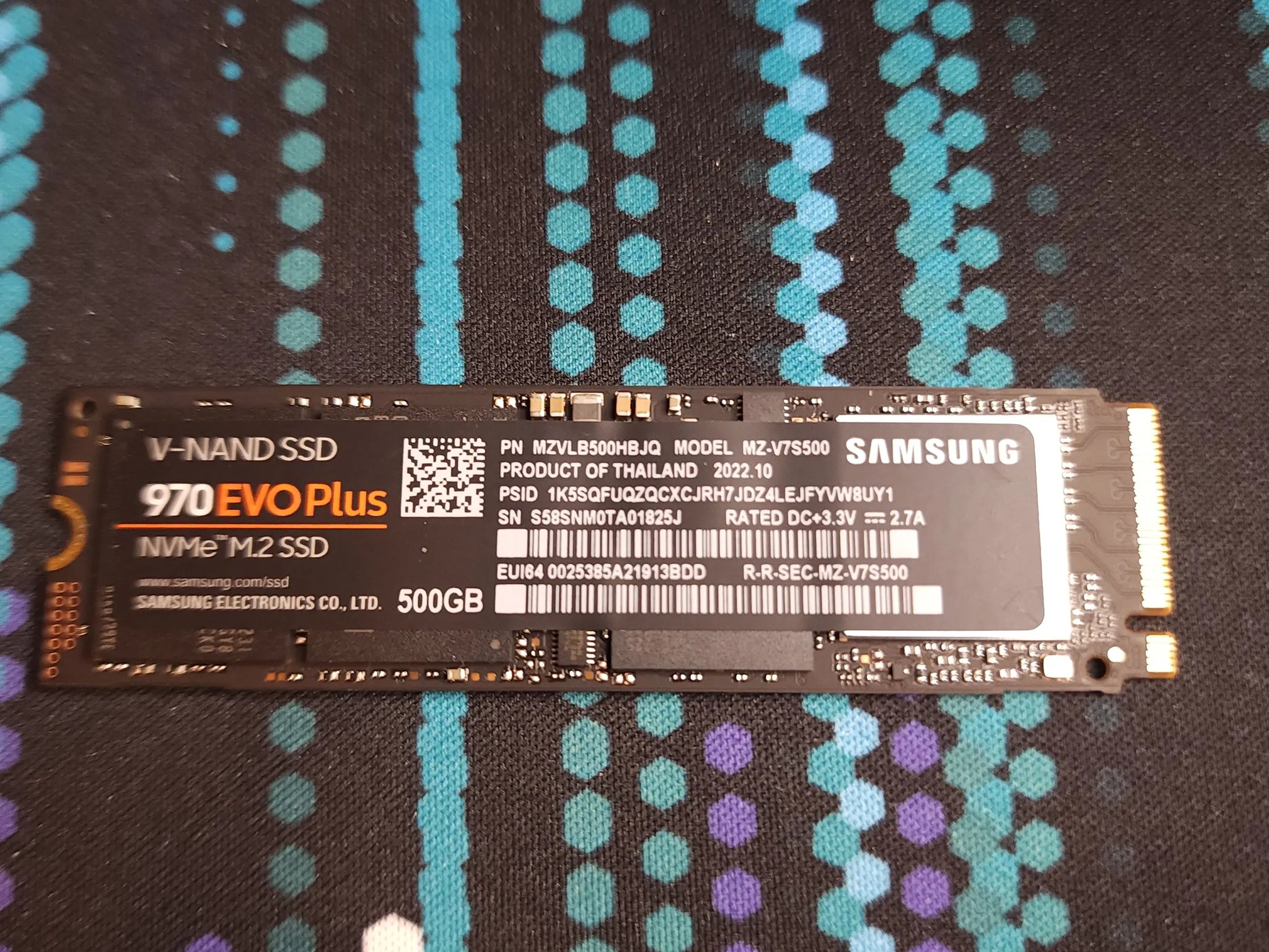 970 EVO Plus NVMe M.2 SSD 500GB
