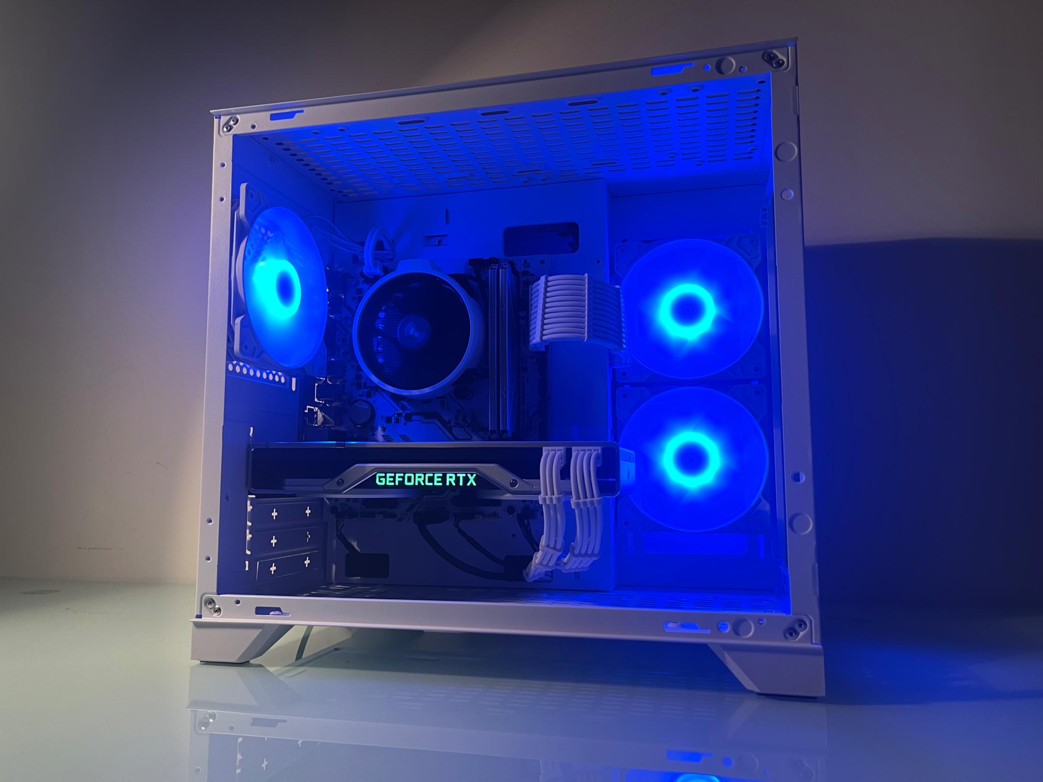 All White RTX 2080 Gaming PC