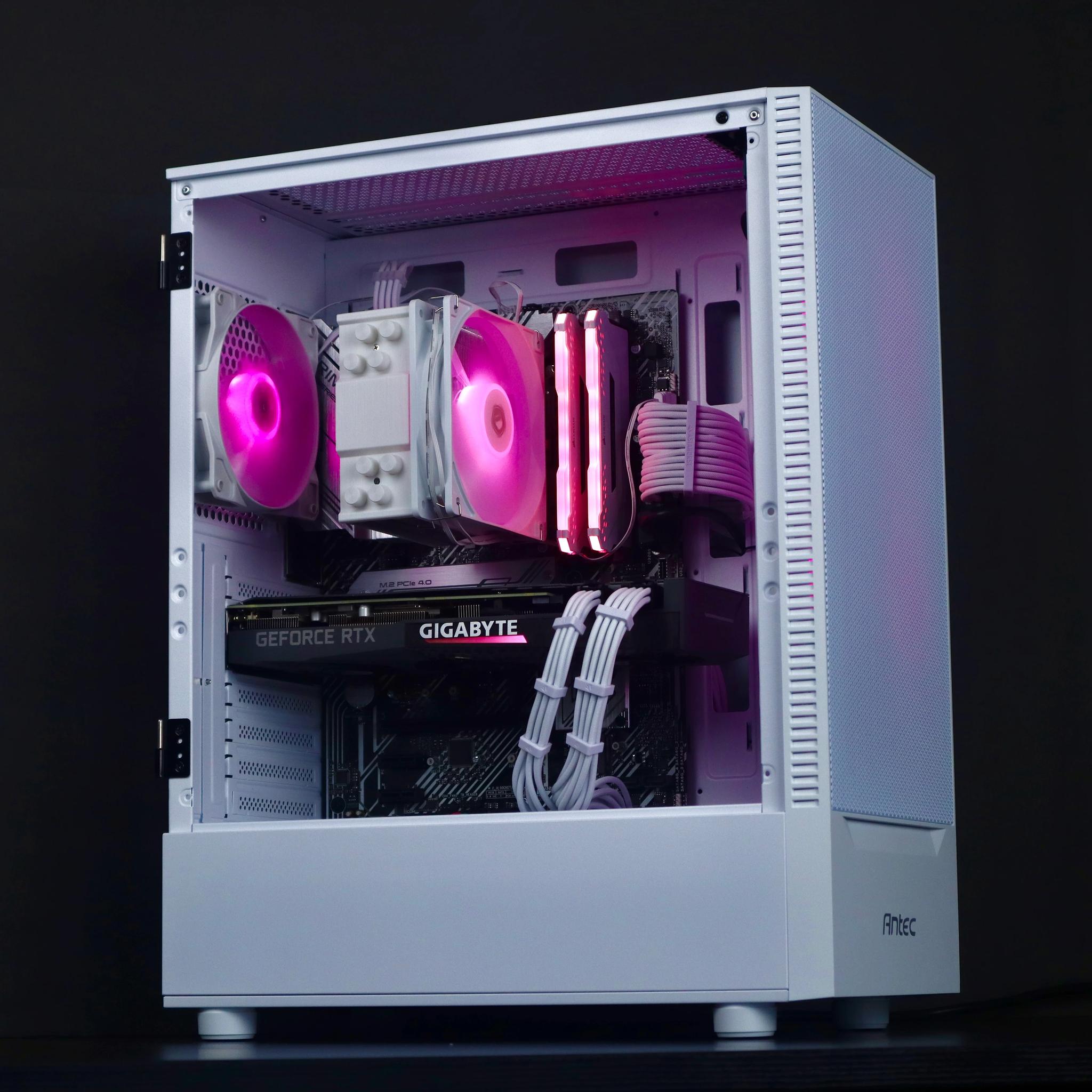 💗🤍💗 Gaming PC | RTX 3070 // Intel i5-11400F // 32GB DDR4 // 1TB NVMe