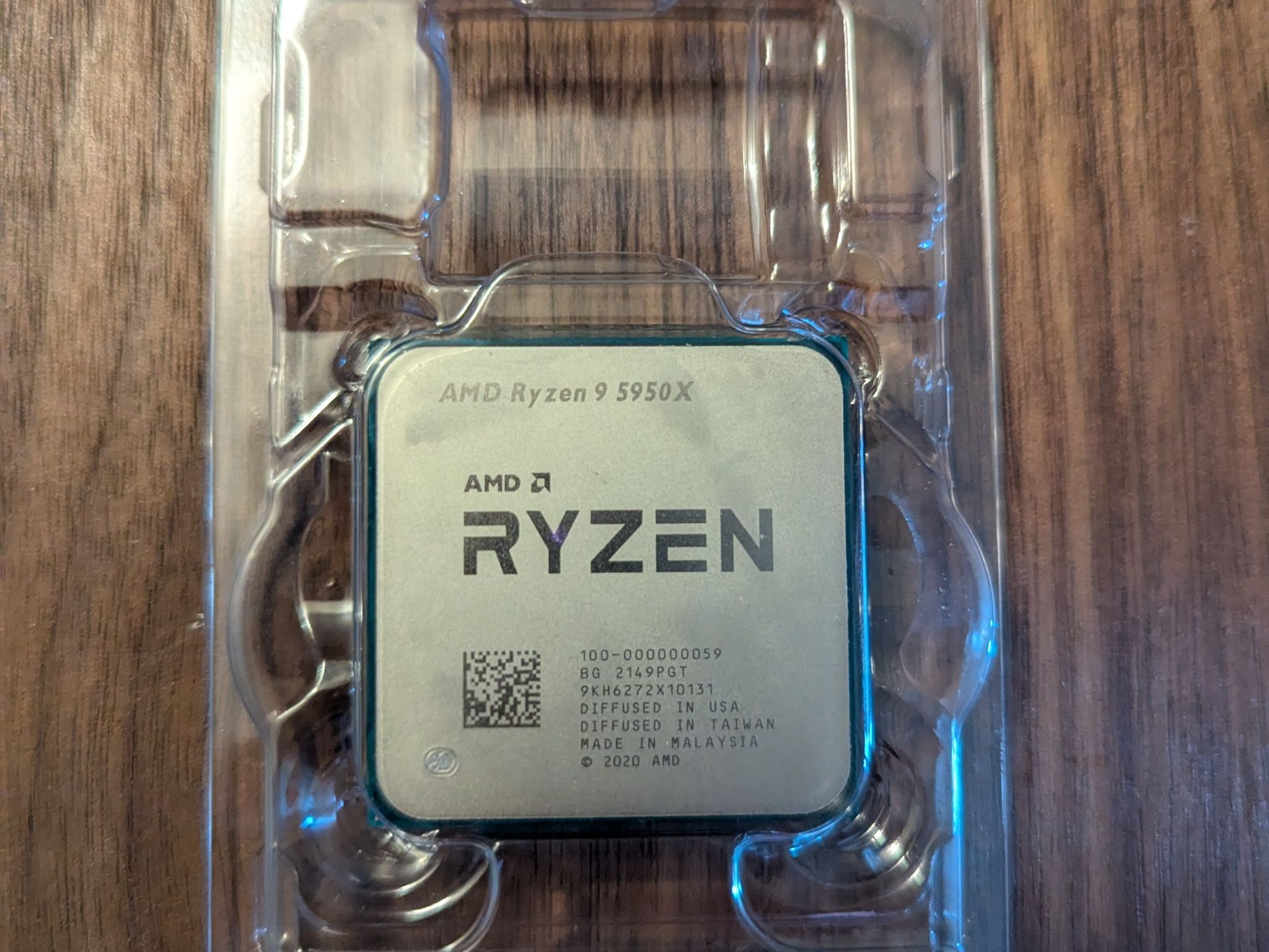 Ryzen 9 5950X 16 Cores 32 Threads. Lightly used.