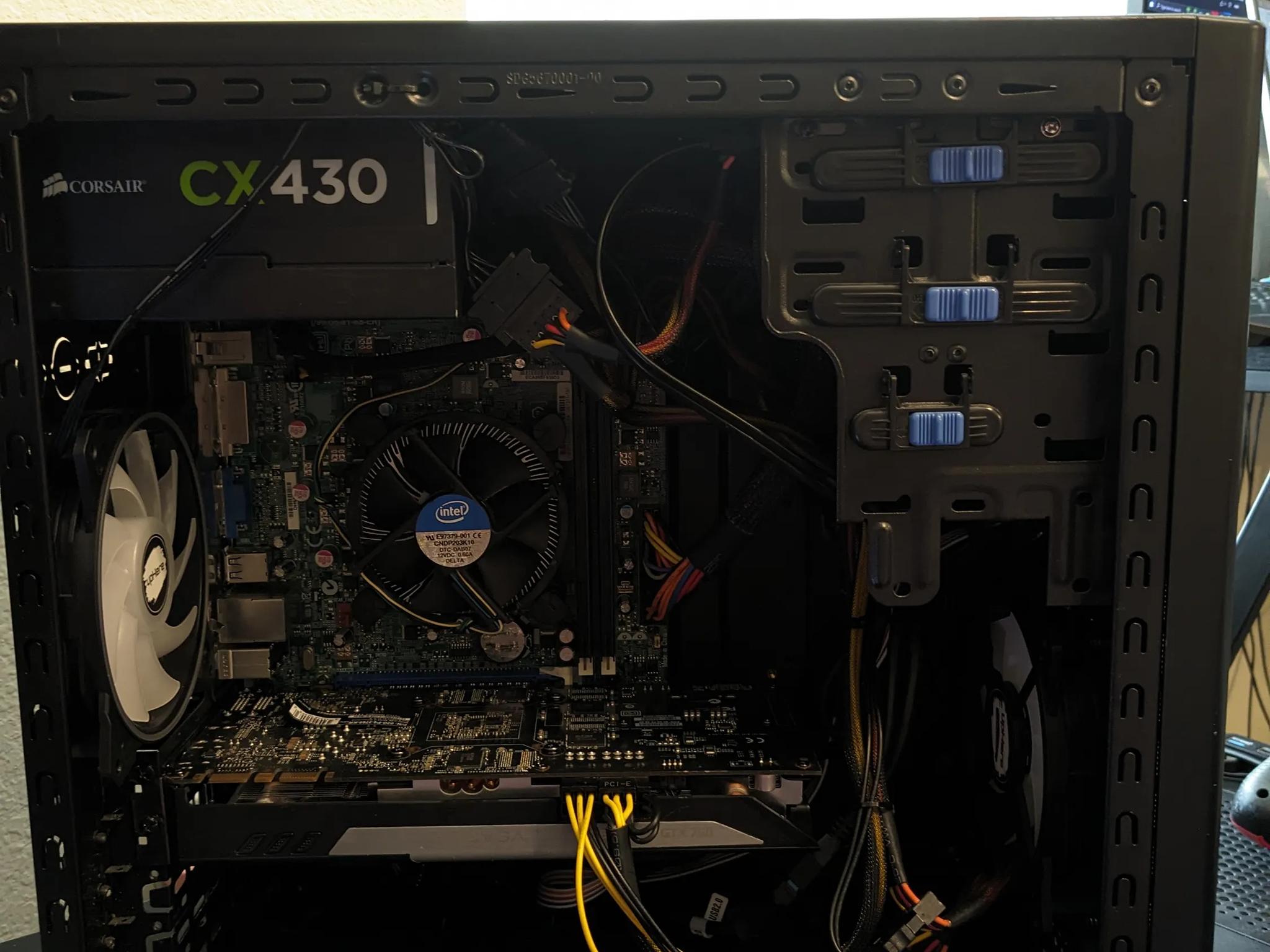 FREE SHIP|| Xeon 1220v2 (Same as i5-3450), 16GB RAM, GTX 760 2GB, 480GB SSD, WiFI, RGB, Win10