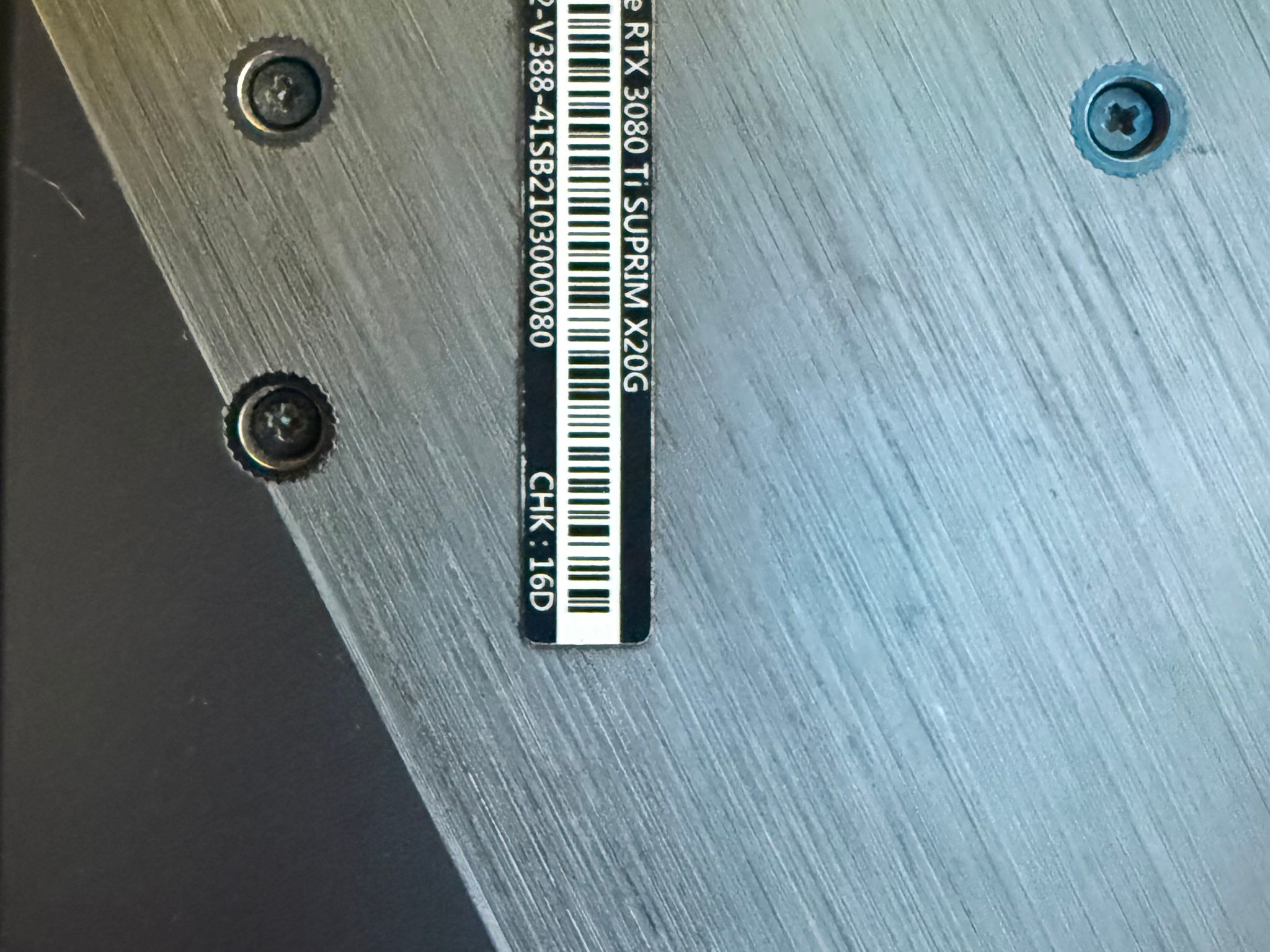 MSI SUPRIM X GeForce RTX 3080 Ti