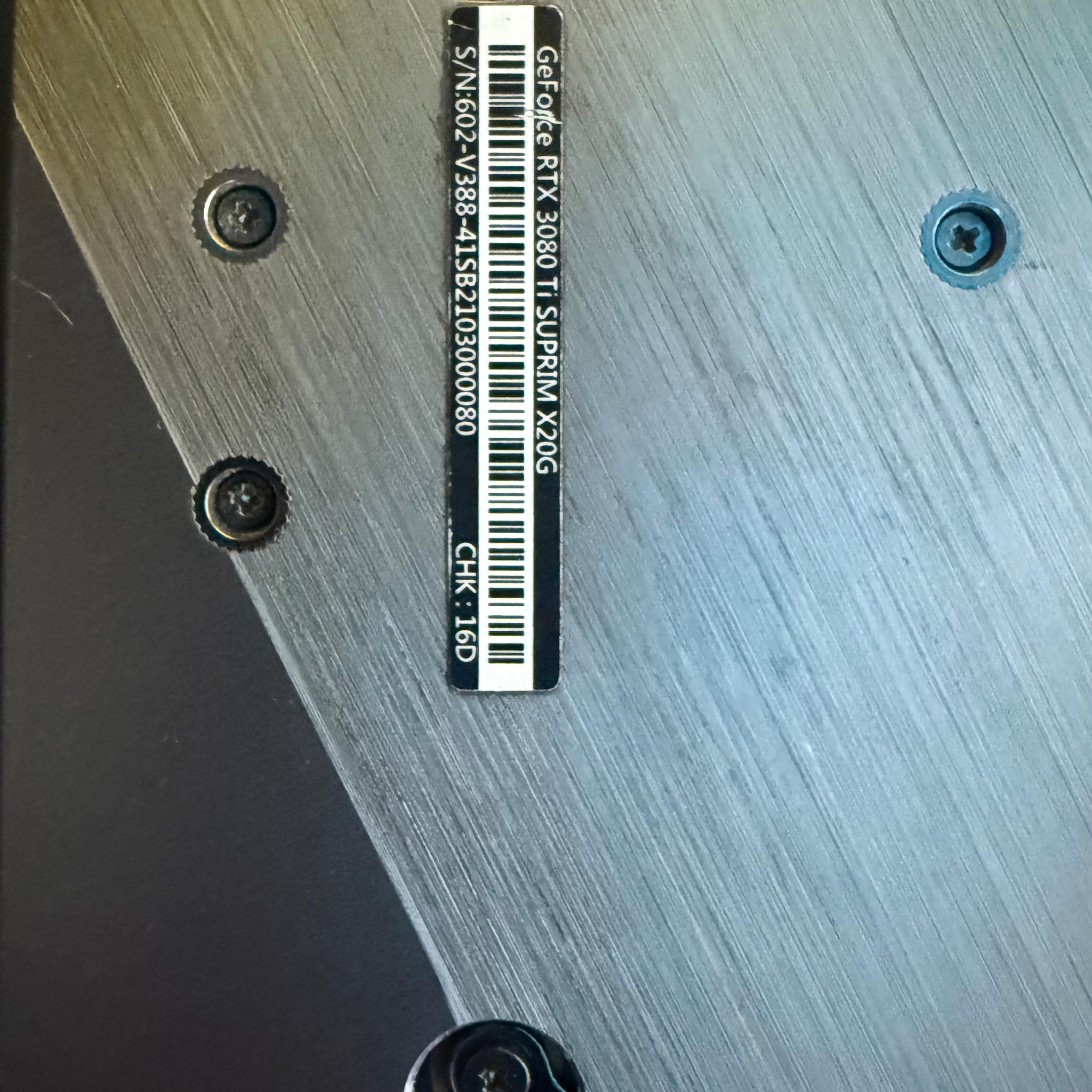 MSI SUPRIM X GeForce RTX 3080 Ti