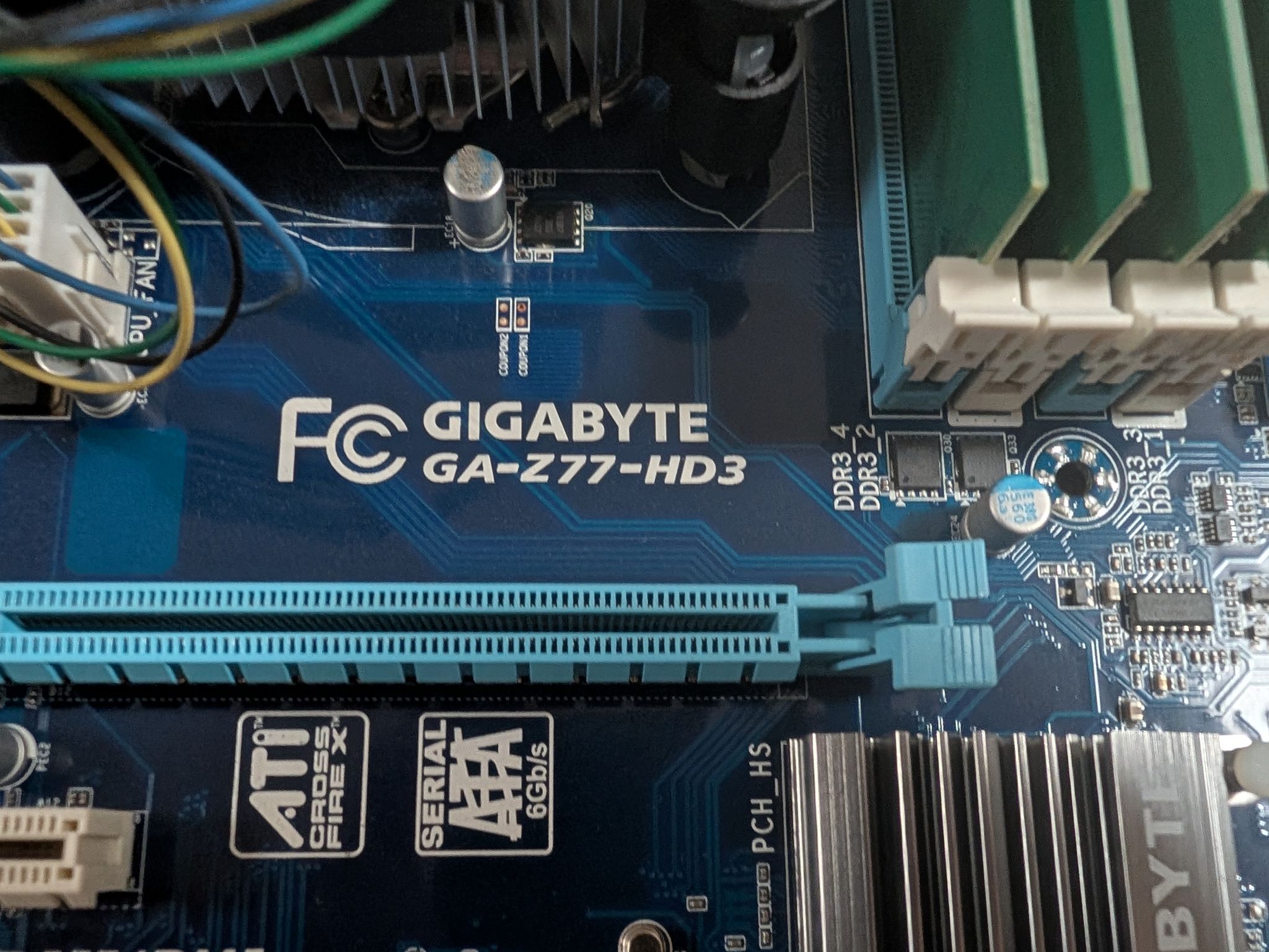I7 3770 + Z77 motherboard + 16GB DDR3 + GT210 1GB