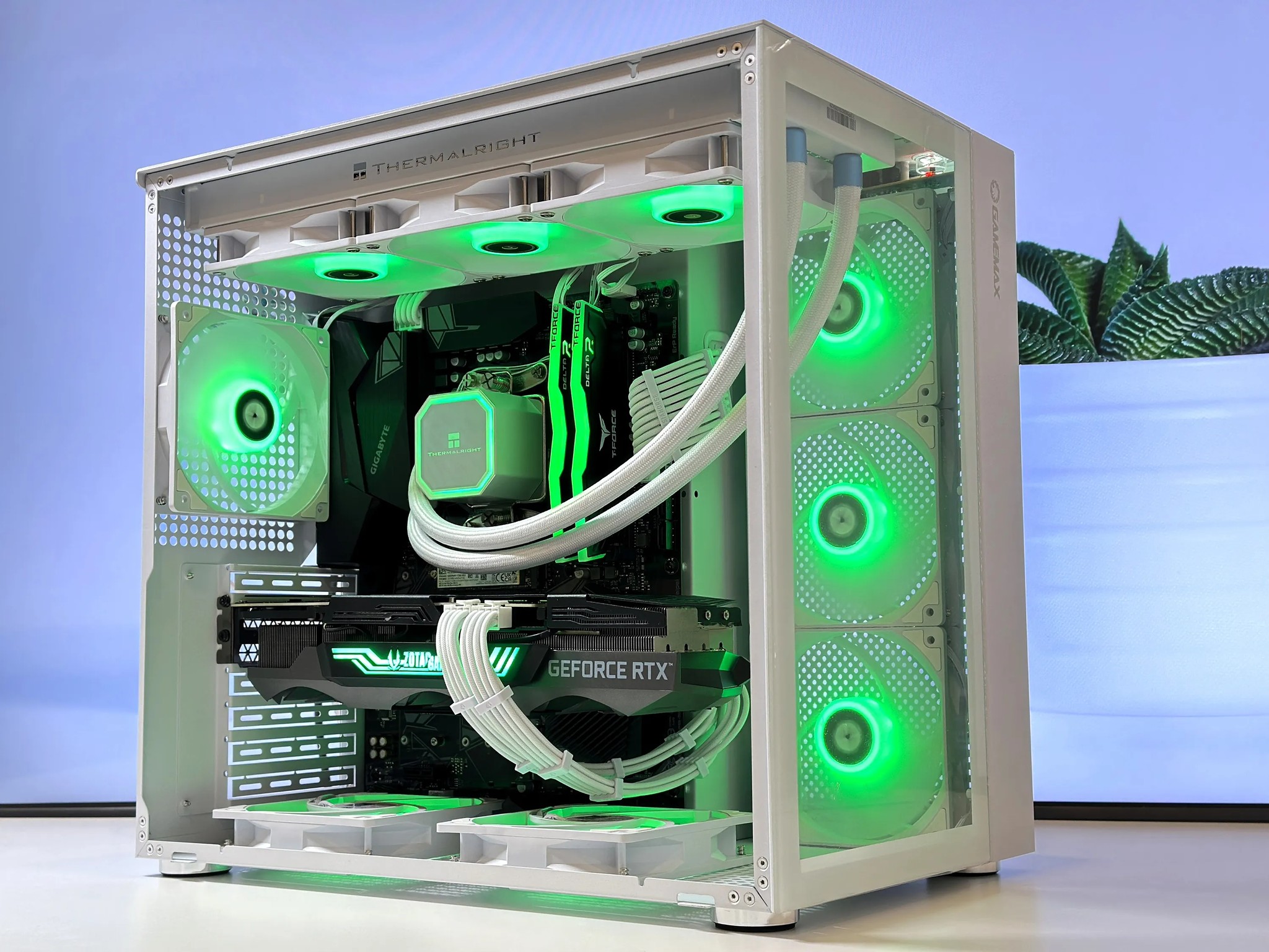 🌊Liquid Cooled Gaming PC🌊 Nvidia RTX 3080 10GB🚀AMD Ryzen 7 5800X 8-Core🚀32GB DDR4🚀1TB NVME