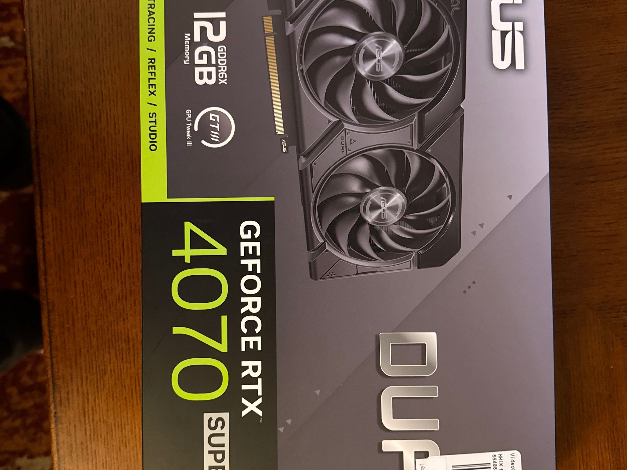 Asus DUAL EVO OC GeForce RTX 4070 SUPER OC