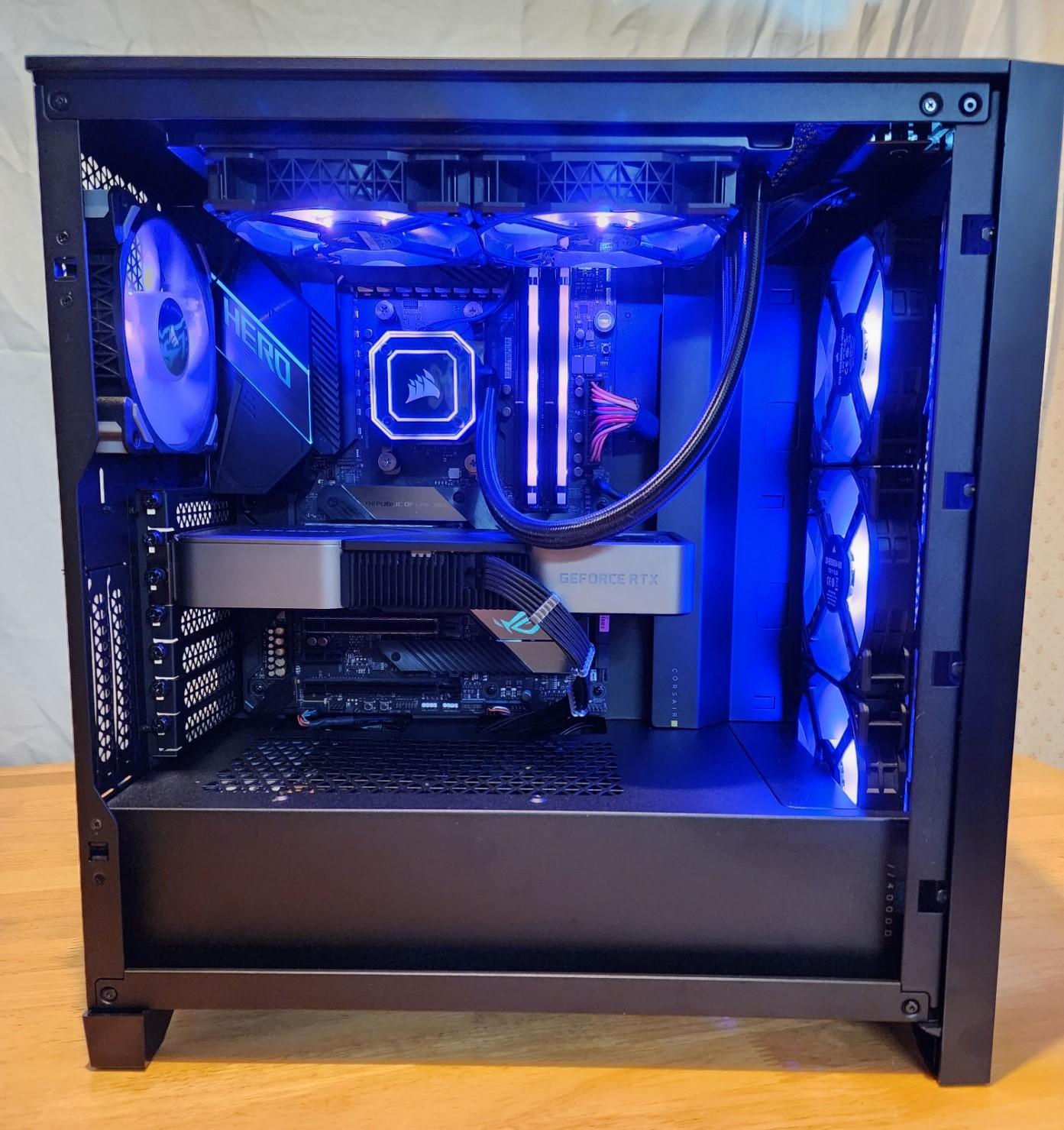 ALL Corsair Liquid Cooled Gaming Setup - READ DESCRIPTION!!!